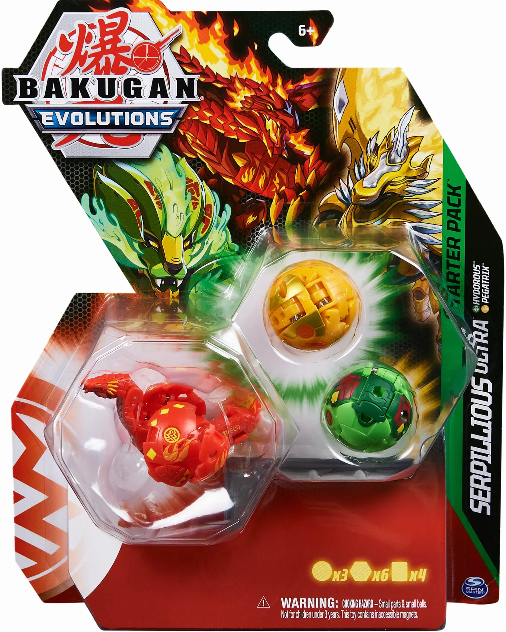 Spin Master Bakugan-Starter 3 P-Serpilli 6066543