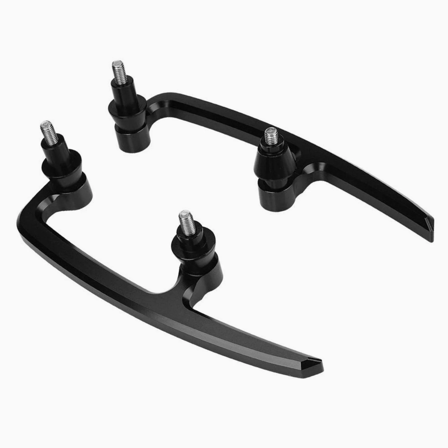 EBTOOLS para Kawasaki z650 2020 para z650 2019 Barra de Agarre para pasajeros Motocicleta CNC Aluminio Barra de Agarre Trasera Kit de riel de Asiento para Kawasaki Z650 17-18 Barra de Agarre Negra p
