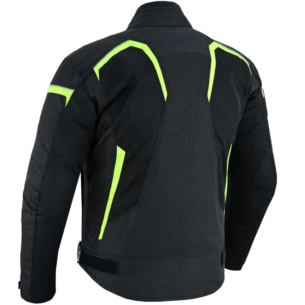 LOVO - Chaqueta de Verano para Moto Perforada y Ligera - Chaqueta Moto Verano Unisex sin Forro - Chaqueta Verano Moto Hombre y Mujer - Alta Ventilación y Comodidad en Ruta - Alta Protección