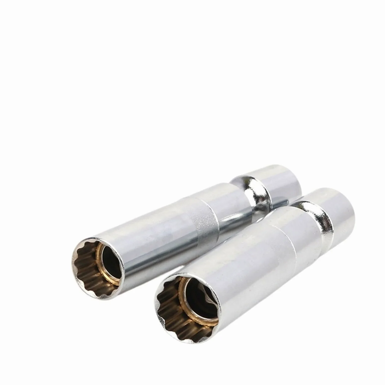 Enchufes especiales de bujía de 3/8 ", 14/16mm, herramienta de enchufe Flexible de 12 dientes, cabezal de llave magnética Universal, herramientas de reparación de automóviles (Color : 16mm)