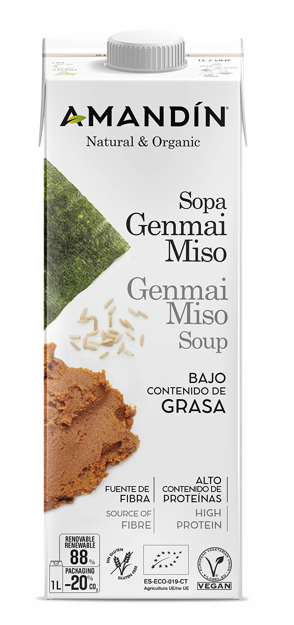 AMANDIN Caldo Miso 6 x 1000 ml