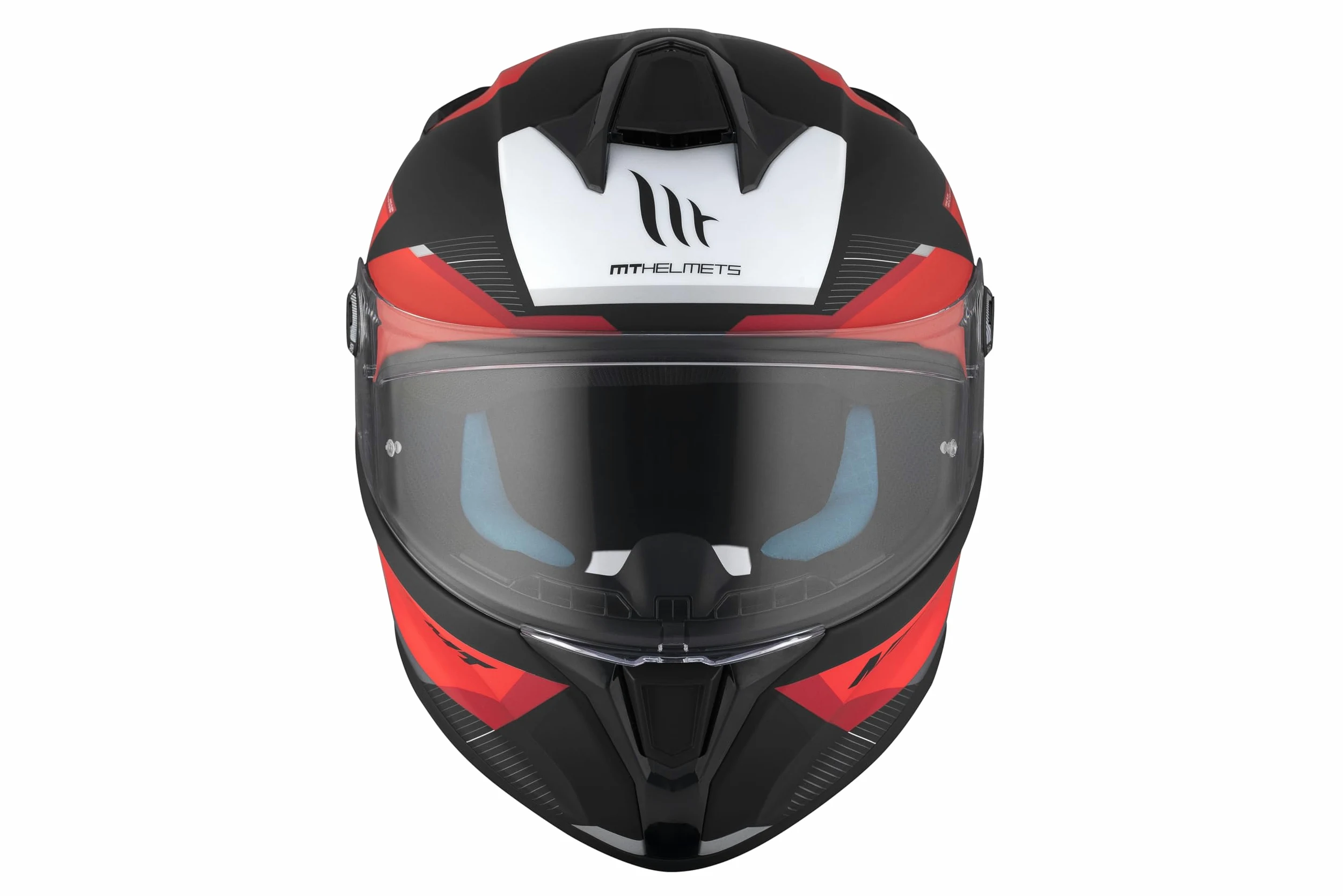 MT HELMETS Targo S – Casco Moto Integral con Visor Solar Full Vision, Pantalla Compatible con Pinlock, Interior Lavable y Cierre Micrométrico | Calota HIRP | Homologado ECE 22.06 & DOT