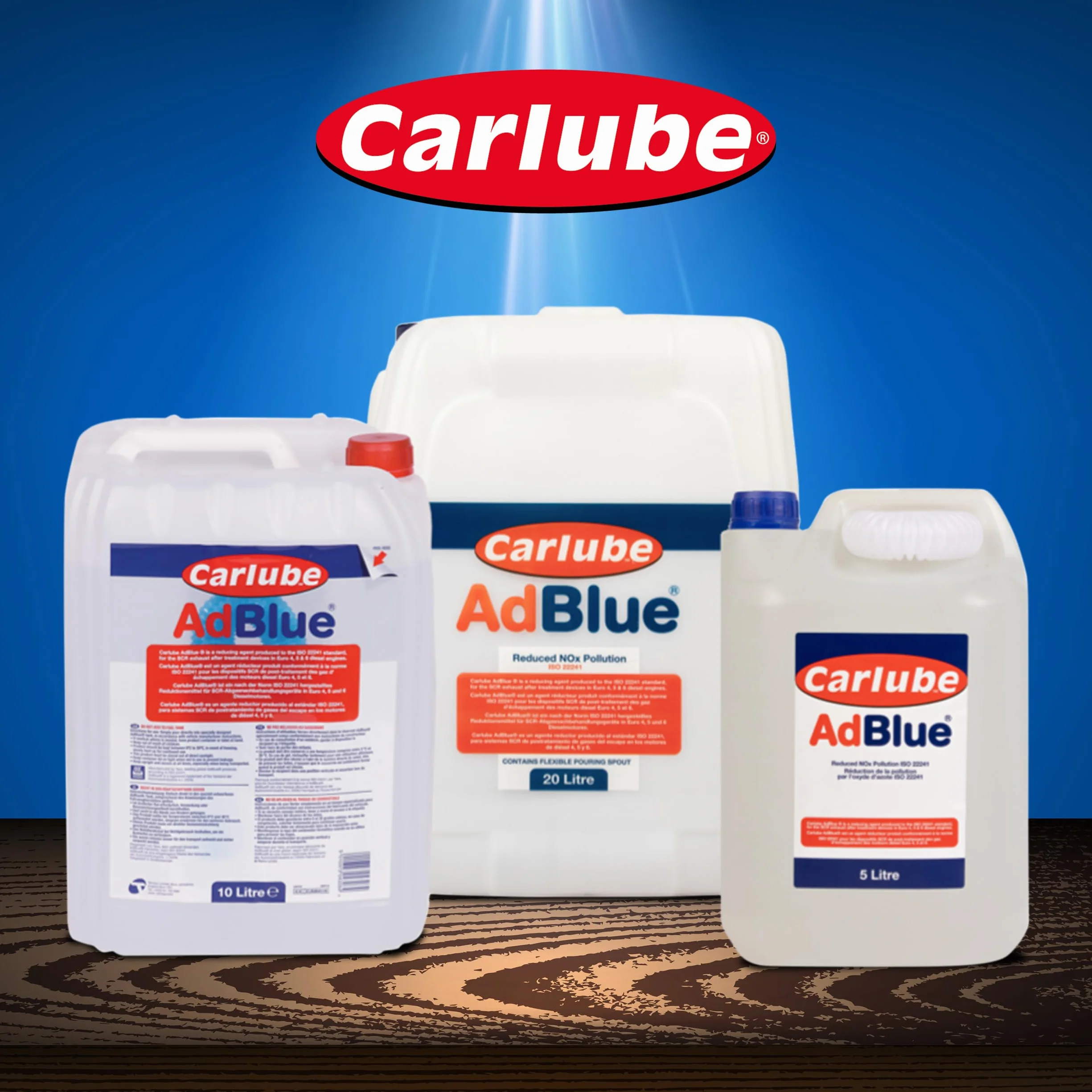 Carlube Adblue - Boquilla de vertido integrada para Coche y camión, 10 litros