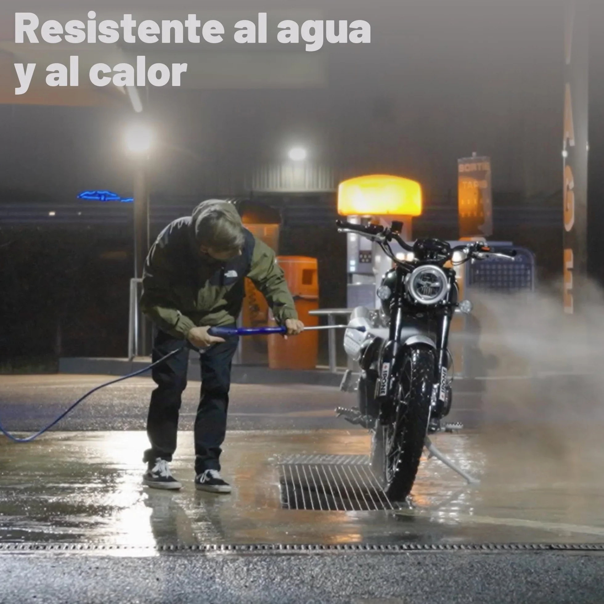 IPONE - Grasa Mecánica Moto - Waterproof Grease - Resistente al Agua - Anti-Desgaste - 200g
