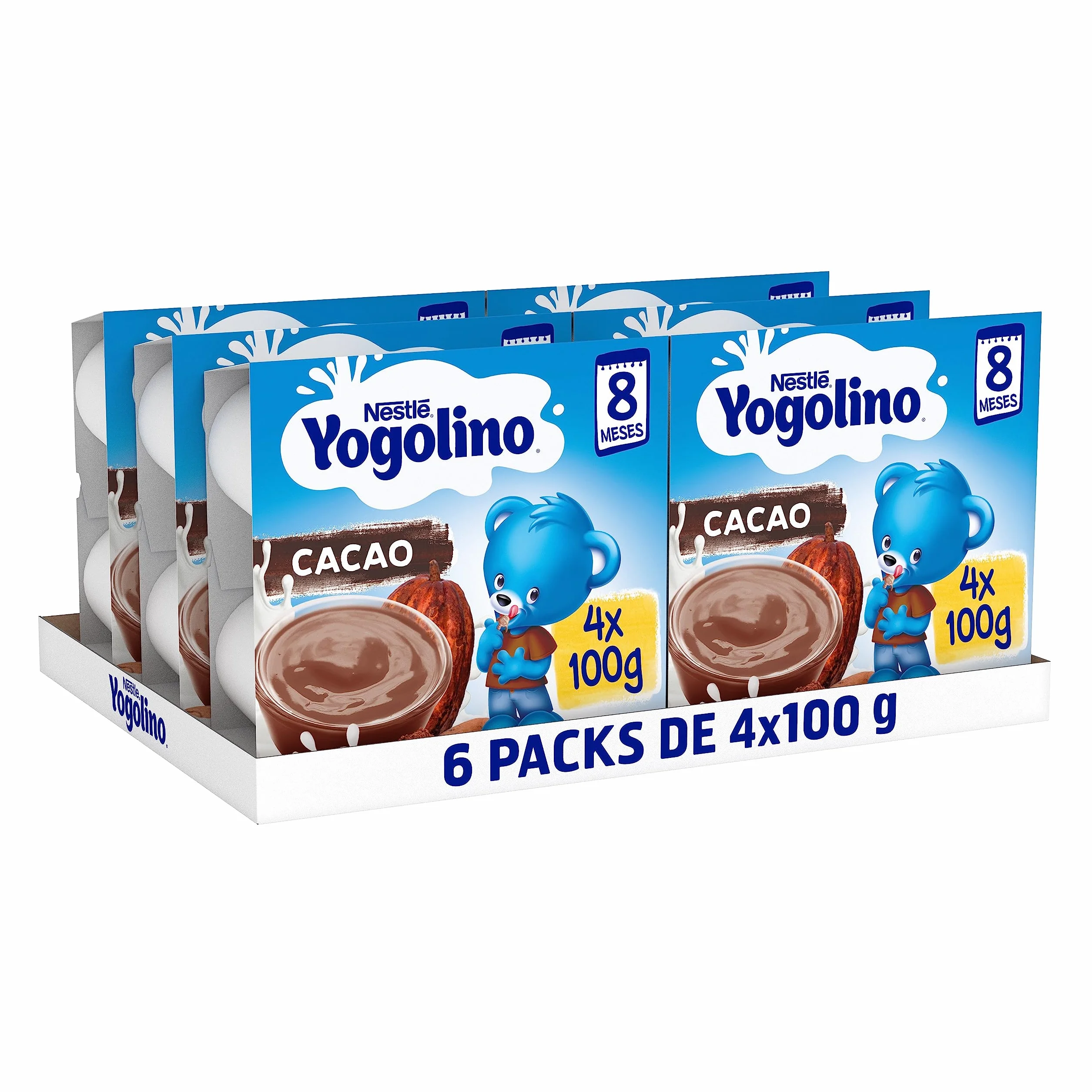 NESTLÉ YOGOLINO Cacao Pack 6 x 90g