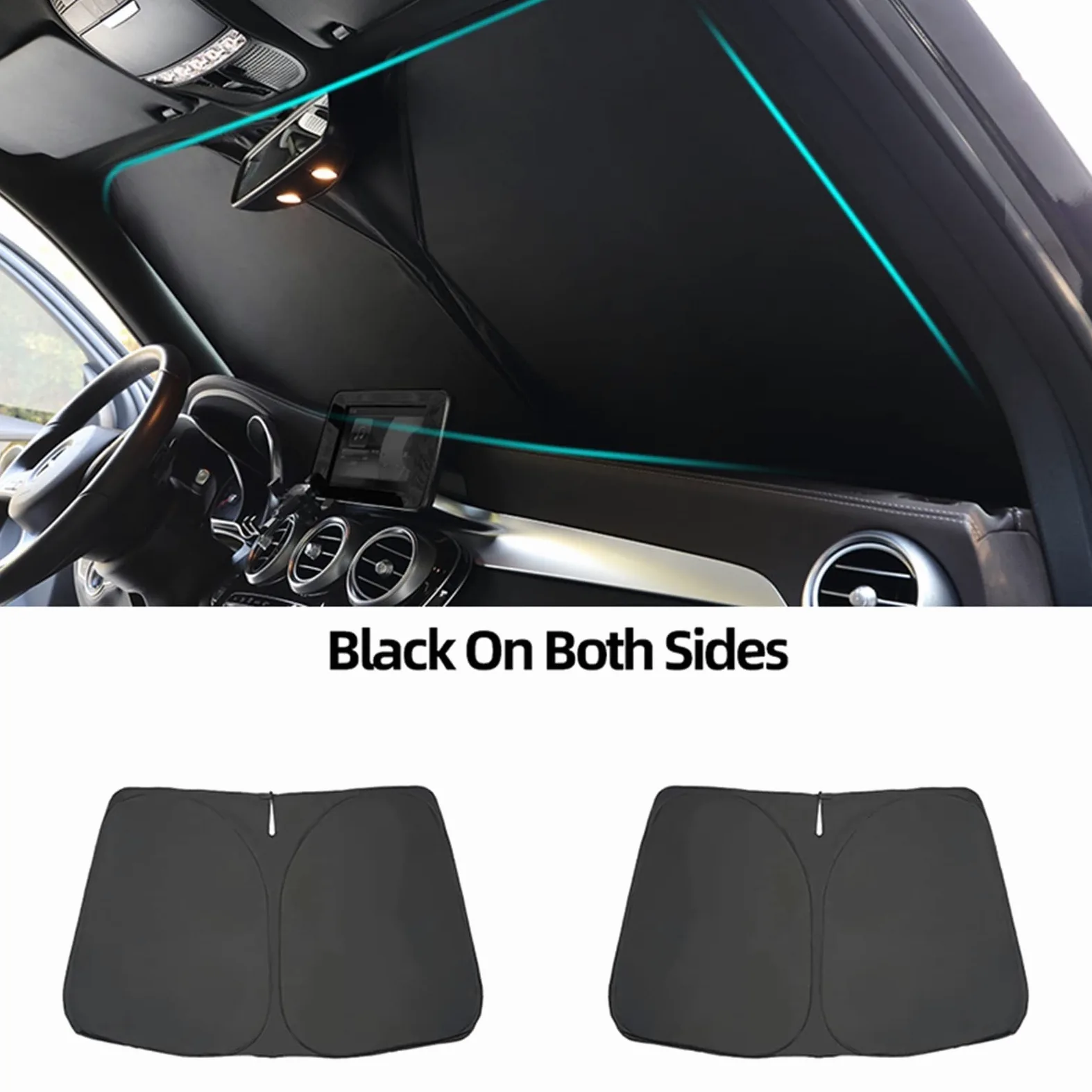Parasol Coche Delantero Para Freed GB3 2009-2016 Parasol Magnético Coche Marco Parabrisas Delantero Cortina Ventana Lateral Trasera Bebé Visera Parasol Parasol Luna Coche ( Talla : Front Windshield1 )