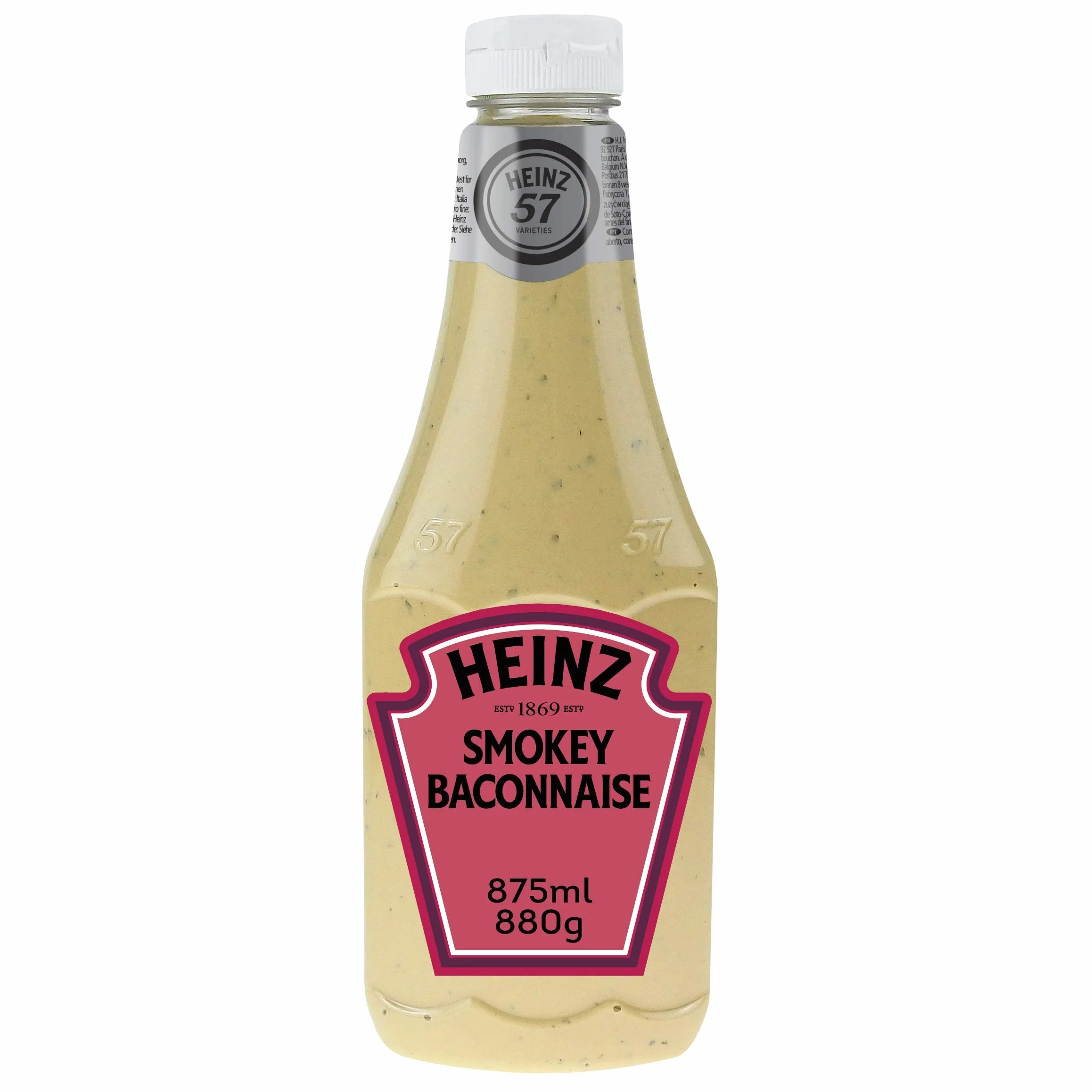 Heinz Salsa Smokey Baconnaise 875ml Bacon sin Gluten