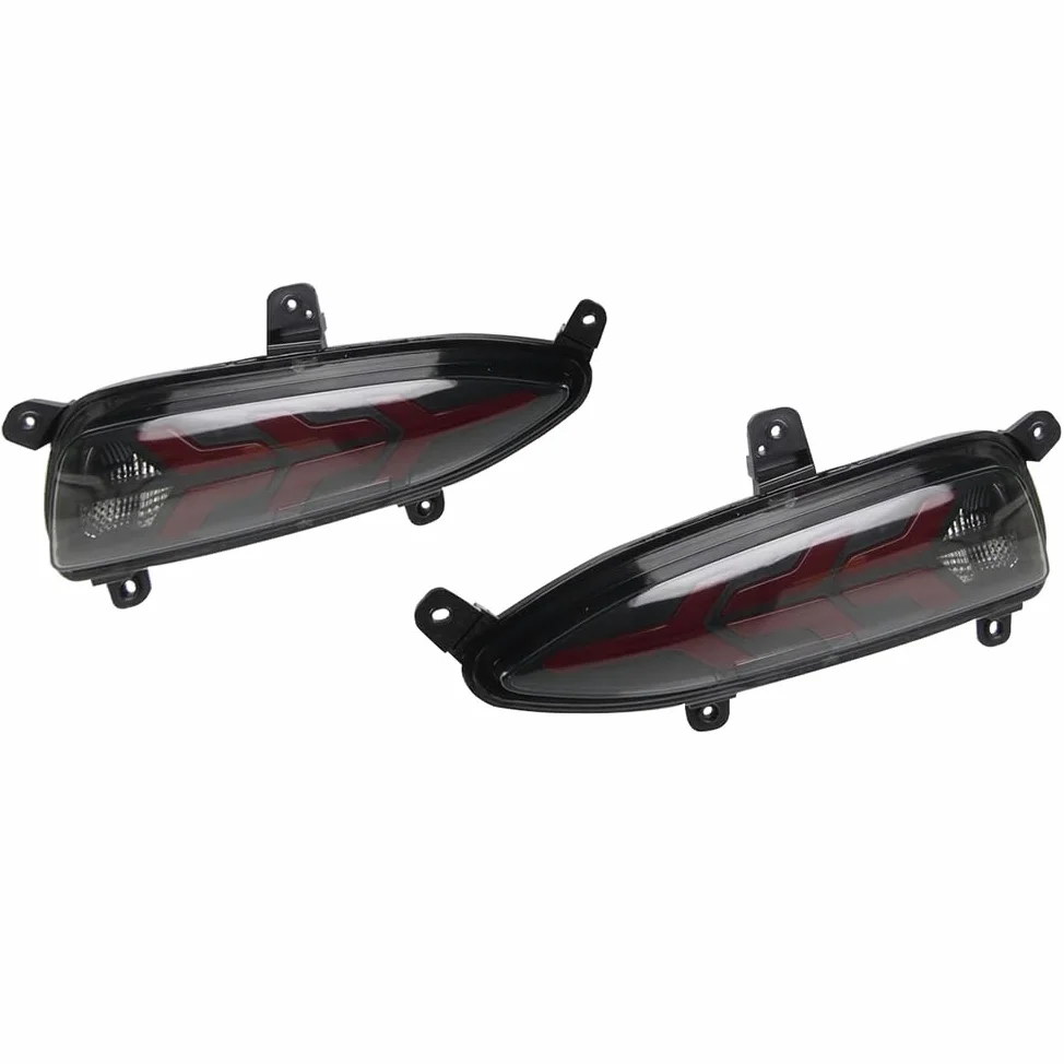 Piloto Trasero para Hyundai I20 2018 2019, Luces Traseras Luz Cola del Coche Freno Intermitente Antiniebla Trasera Izquierda Repuesto Estilo de Modificación 2 Piezas