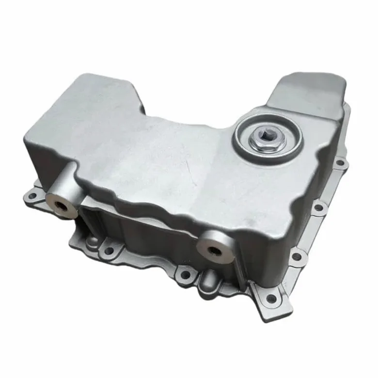 Cárter aceite motor Cárter De Aceite Motor Automático Liso 1.2T 9808633180 Para 2008 Para Citroen C4L C4SHIJIA Cárter aceite transmisión