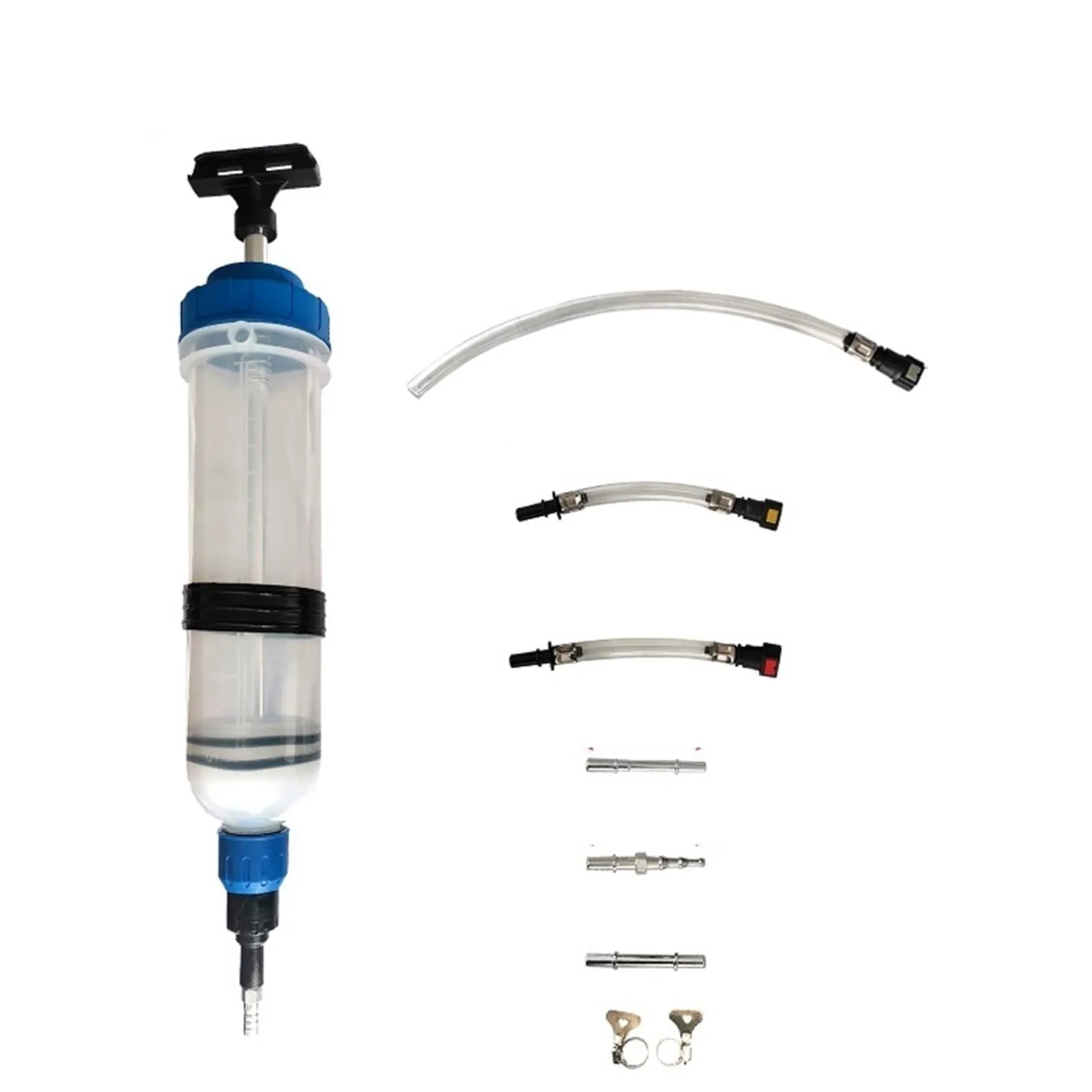 Extractores de fluidos Jeringa de llenado, transferencia, extracción combustible automotriz, dispensador bomba manual, accesorios para vehículos Bomba de aceite | 1500ml