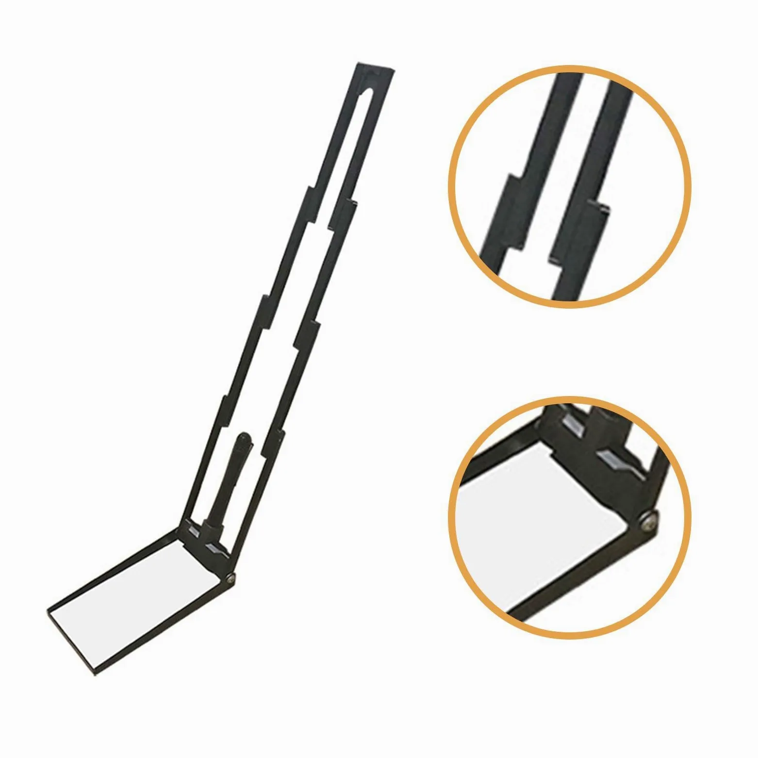 Espejo Retrovisor Plegable para Inspección de Bajos de Vehículos, Ideal para Camiones Profesionales.