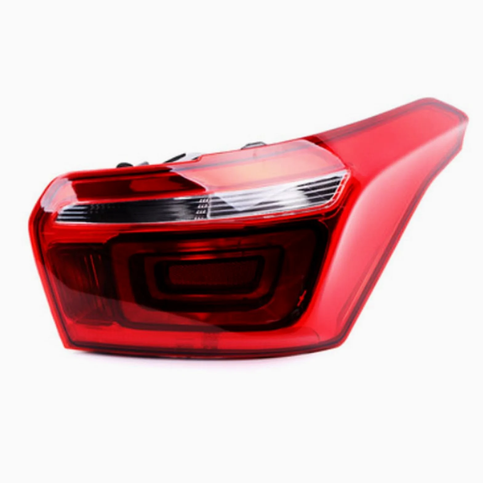 Luz Trasero Para Citroen Para C-elysee Sedan 2017-2020 Luz Trasera Coche Señal Giro Trasera Carcasa Lámpara Freno Piloto Luz (Color : Derecha)
