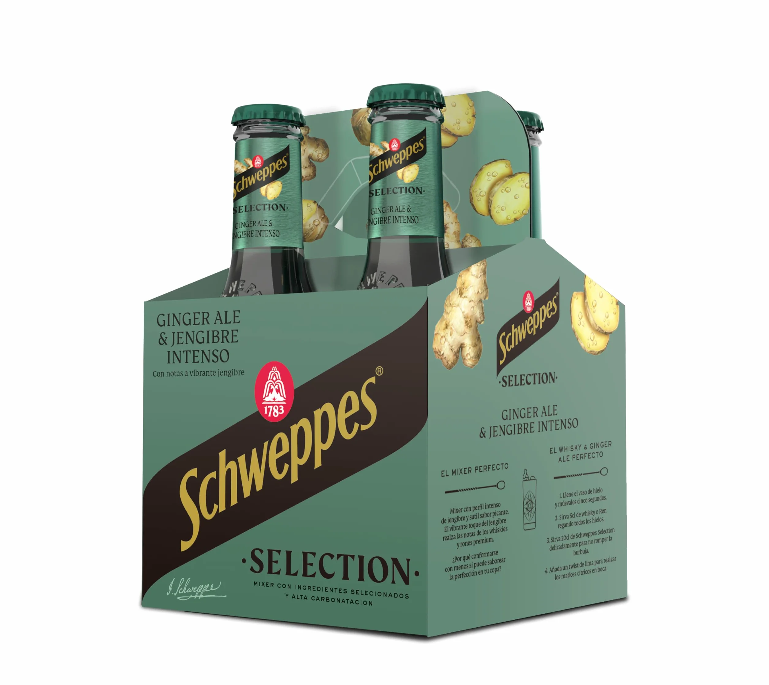 Schweppes Selection Ginger Ale 4x20cl