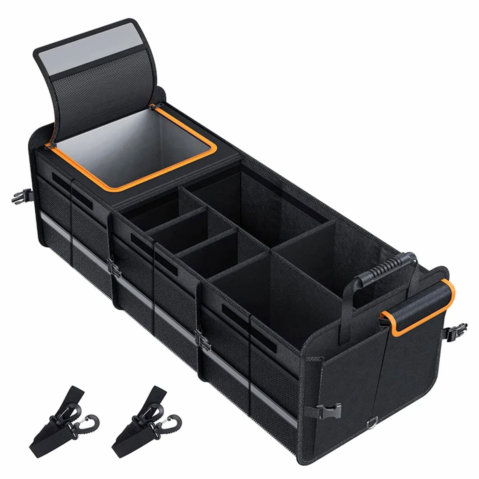 Organizador de Maletero para SUV Impermeable de Gran Capacidad Aislado | Organizador De Almacenamiento Grande Para Coche Para Sedán SUV Furgoneta Camioneta Conductor