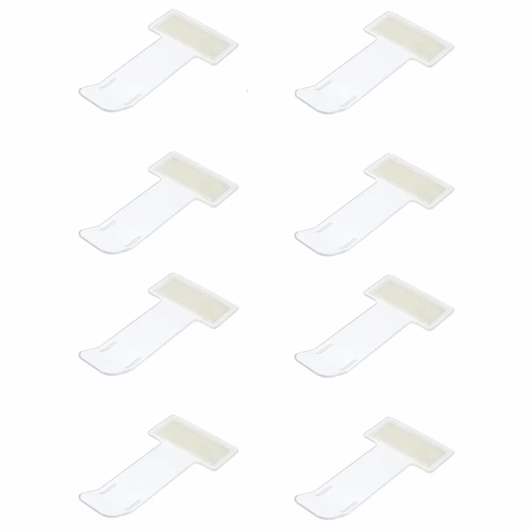 8 Clips de Embalaje para Pegatinas de Parabrisas, Soporte de Pegatinas para Billetes de Estacionamiento Permisos de Automóviles, Camiones y Caravanas