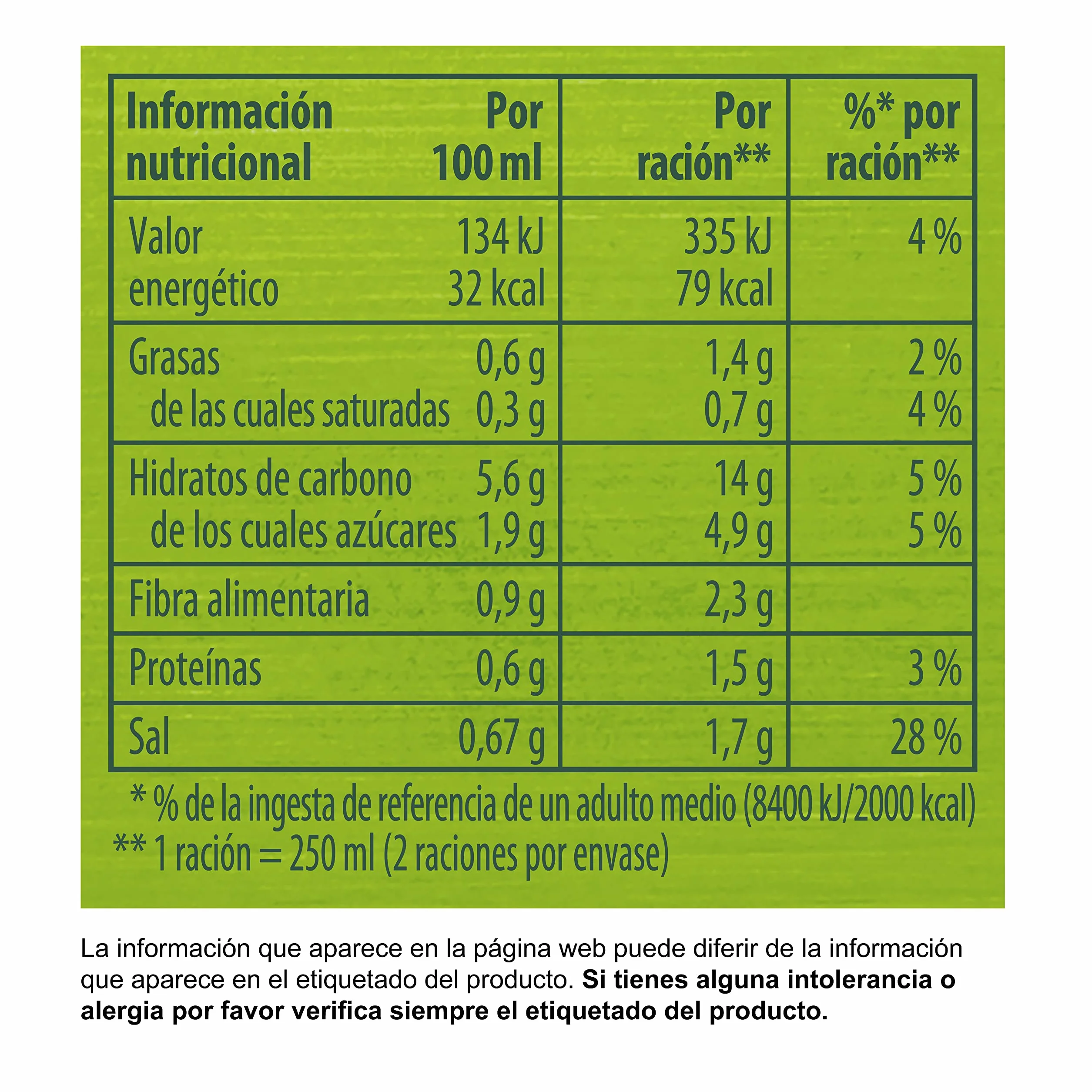 Knorr Crema de Verduras Mediterraneas 500ml