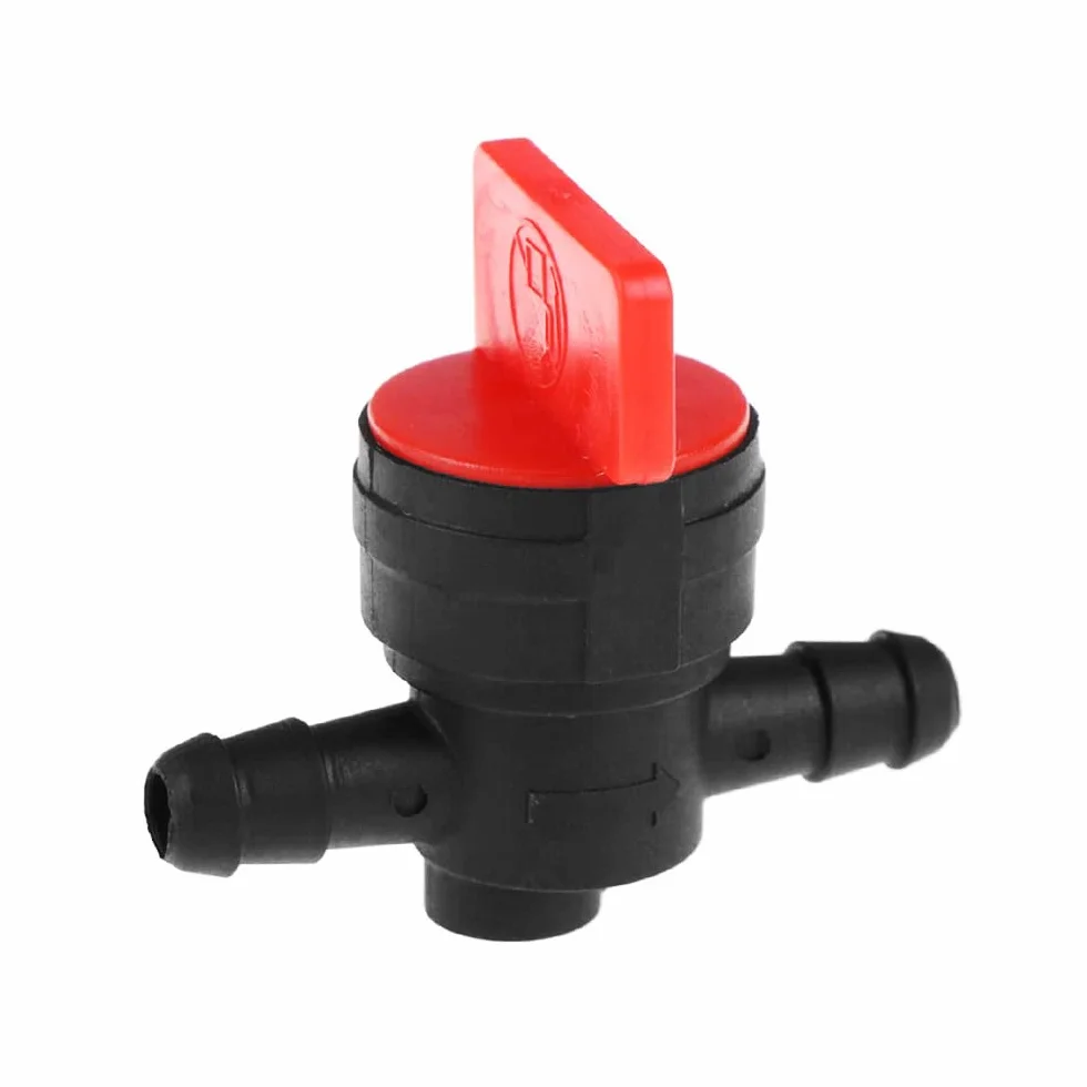 5PCS Válvula de apagado de combustible 1/4 Interruptor de combustible en línea de encendido/apagado para válvula de combustible de motocicleta