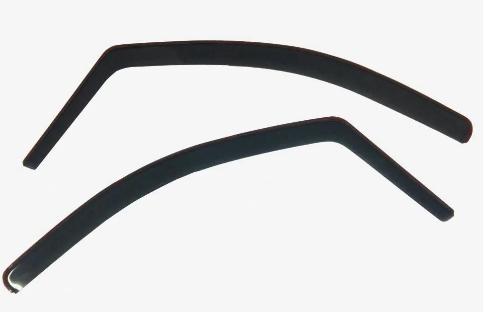Deflectores de Aire Compatible con VW Caddy 2003-2015 PMMA Vidrio Acrílico Protección Sol Lluvia