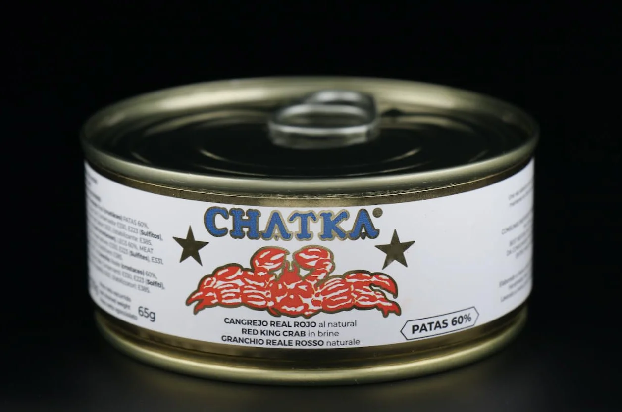 Conserva de cangrejo Real rojo 60% patas y carne desmigada 65 g