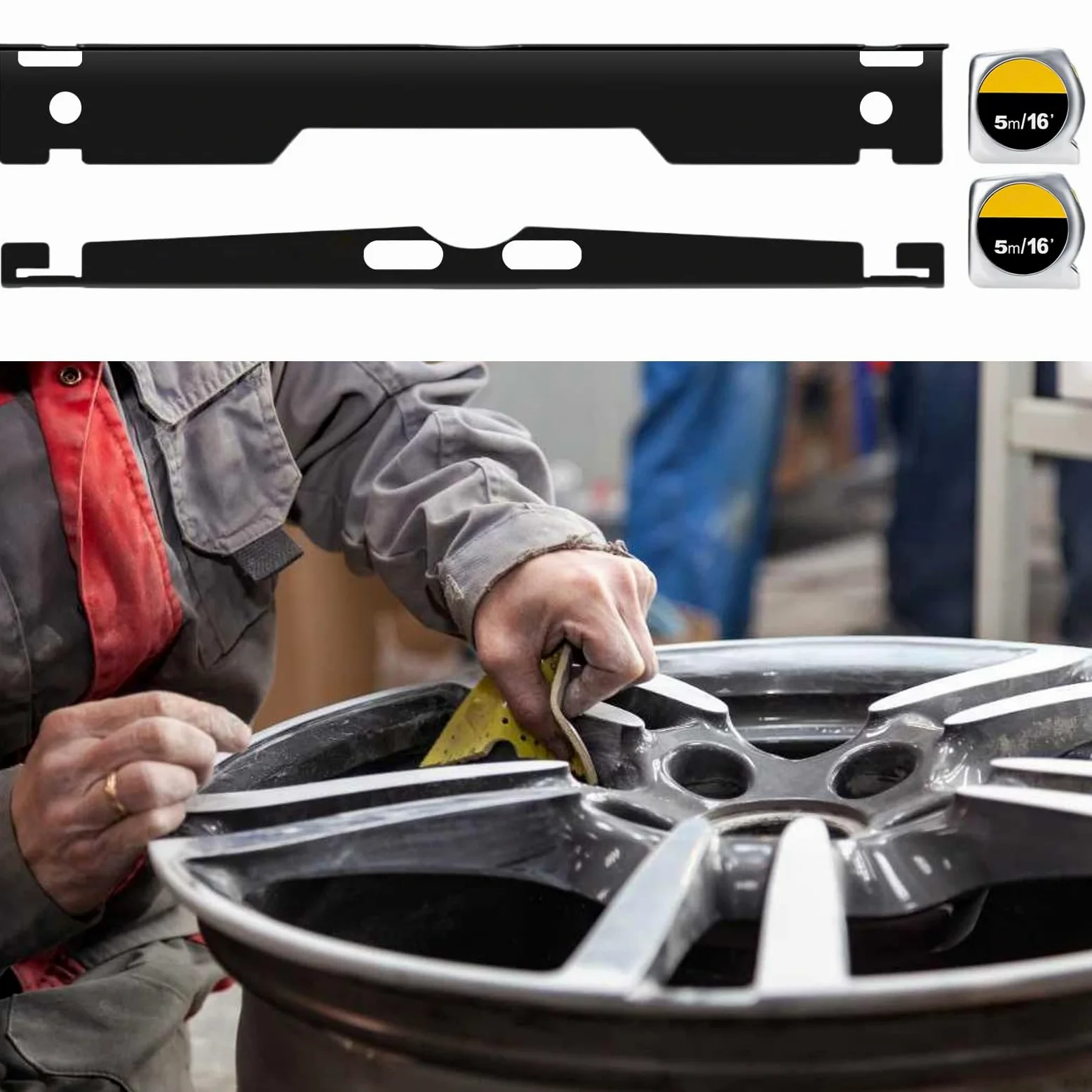 Herramientas De Alineación para Automóviles Placas de Medición de | Equipo De Alineación Vehicular para Talleres de Reparación