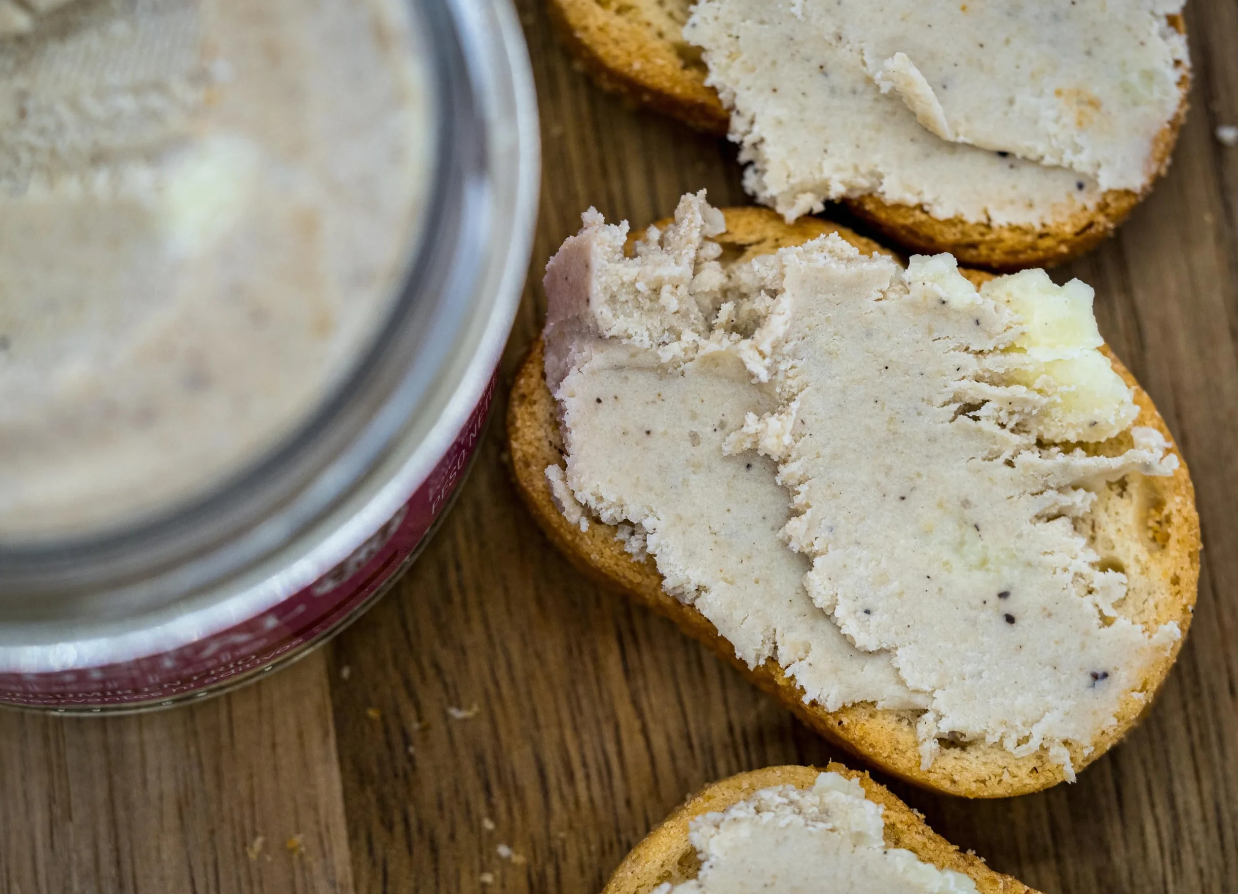 Paté Vegetal Sabor Foie y Chorizo - Pack 2 Unidades - 100% Vegano - Aceite de Oliva Virgen Extra