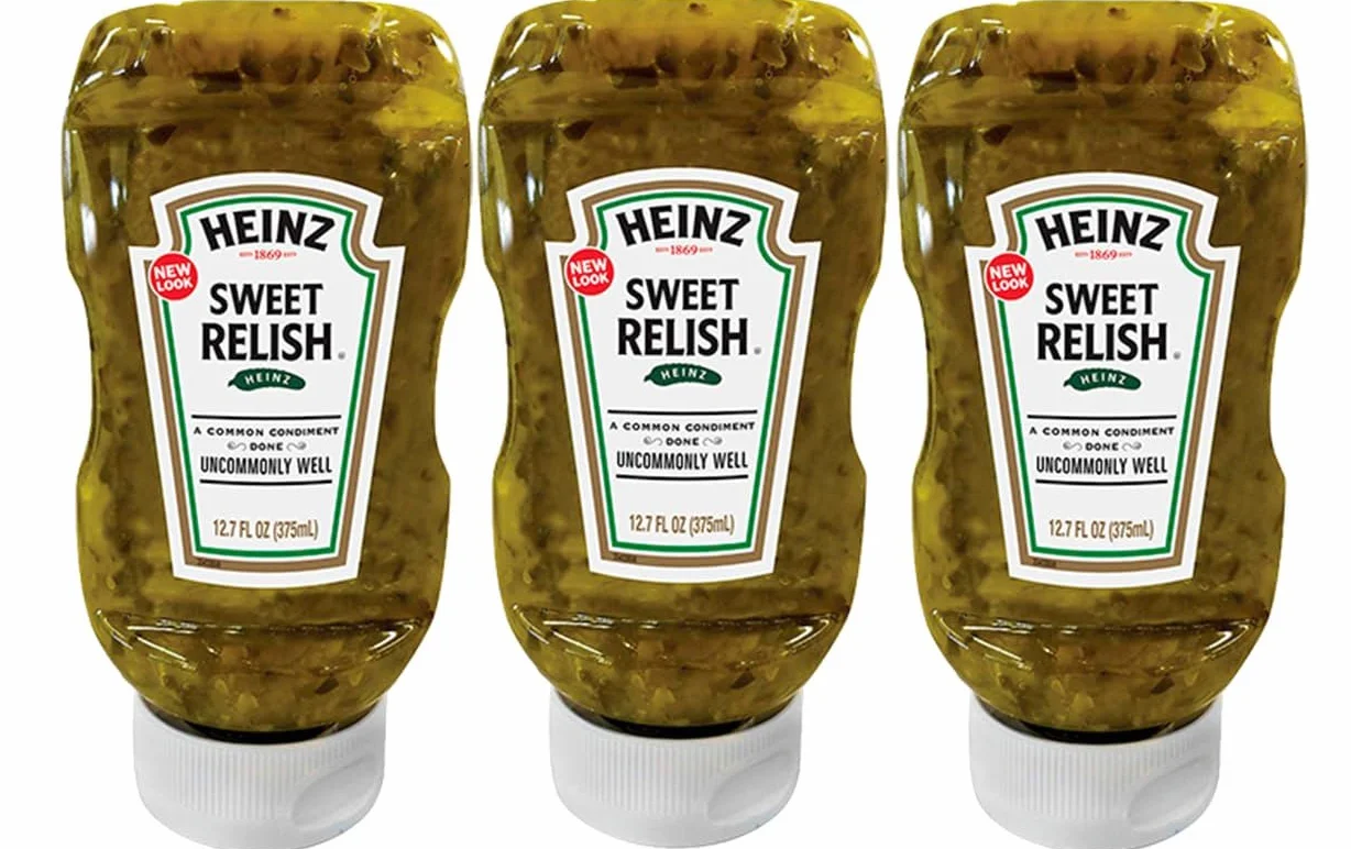 Heinz Sweet Relish Botella 375ml Pack 3 uds