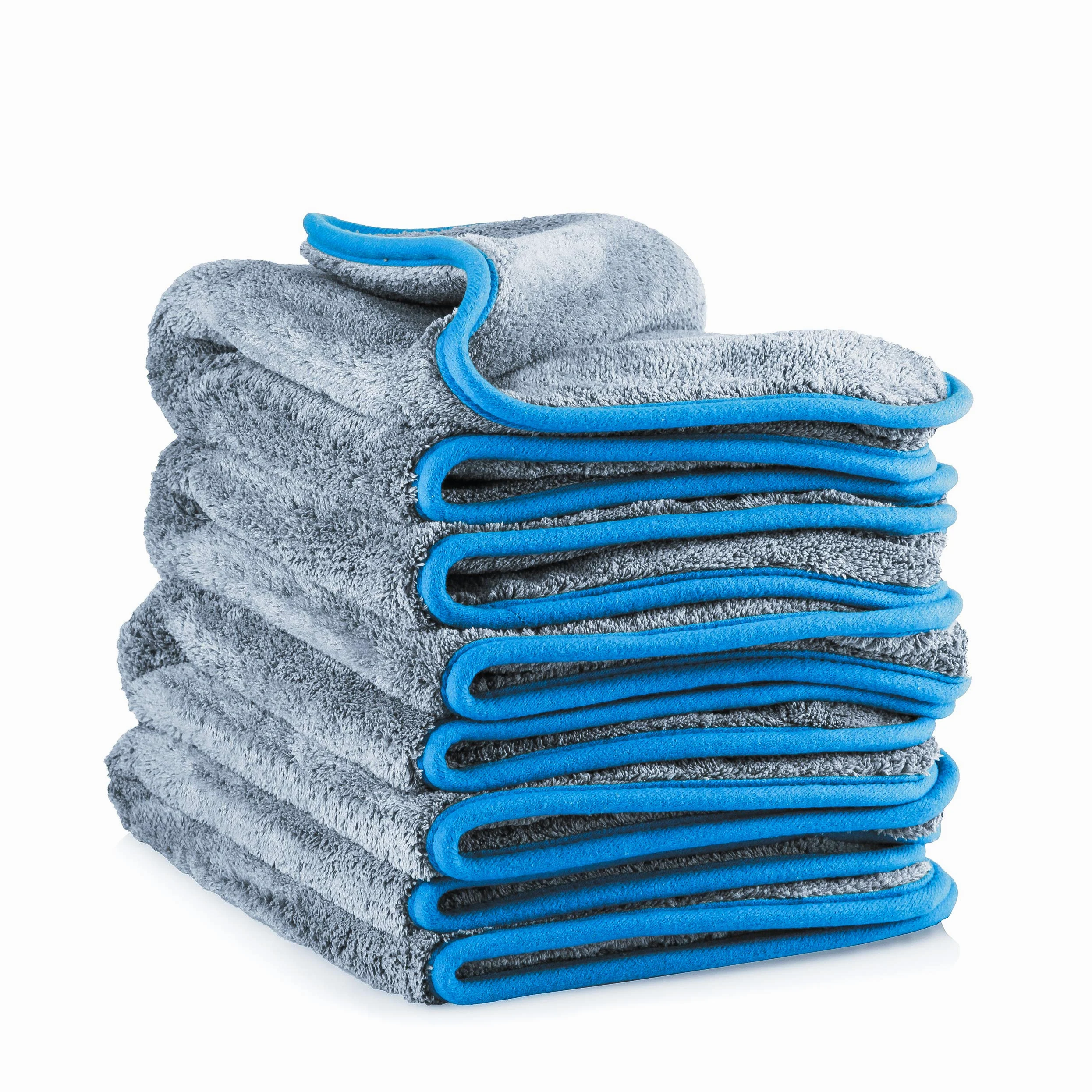 LICARGO® 4X Paños de Microfibra de Alta Absorción 1100GSM - Microfibra Ultra Suave Suave con la Pintura de Coche - Balleta Secadora sin Pelusas - 40x40cm