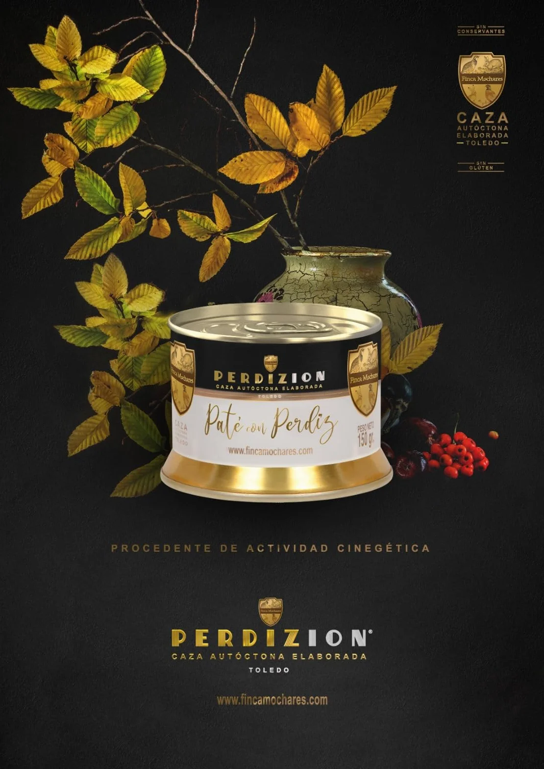 Paté de Perdiz artesano 150 grs. Gourmet