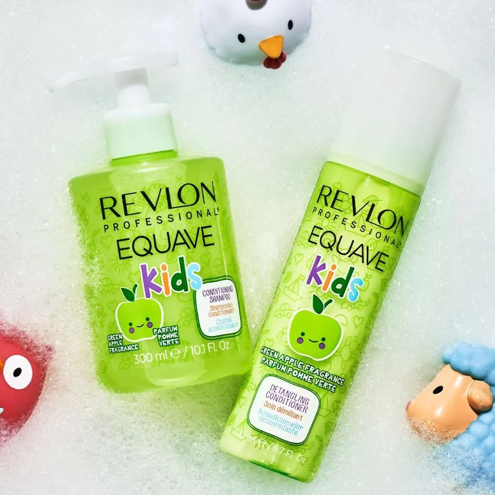 REVLON PROFESSIONAL EQUAVE KIDS Champú Acondicionador para Niños Sin Sulfatos 300 ml