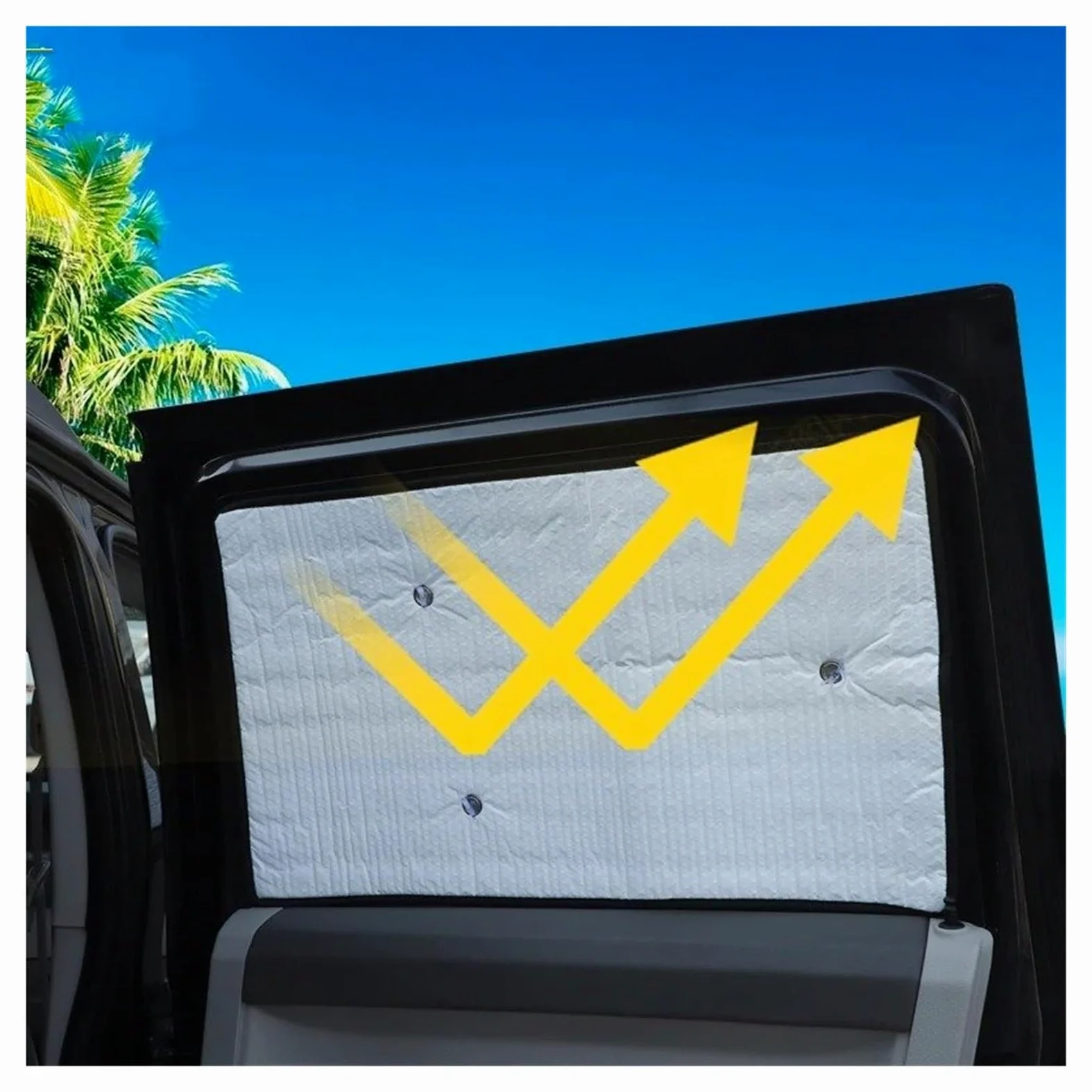 Parasol Delantero Coche Parasol Ventana Parabrisas Delantero Trasero Coche Cubierta Protectora Visera Sol para Jeep para Grand para Commander 2006 2007-2010