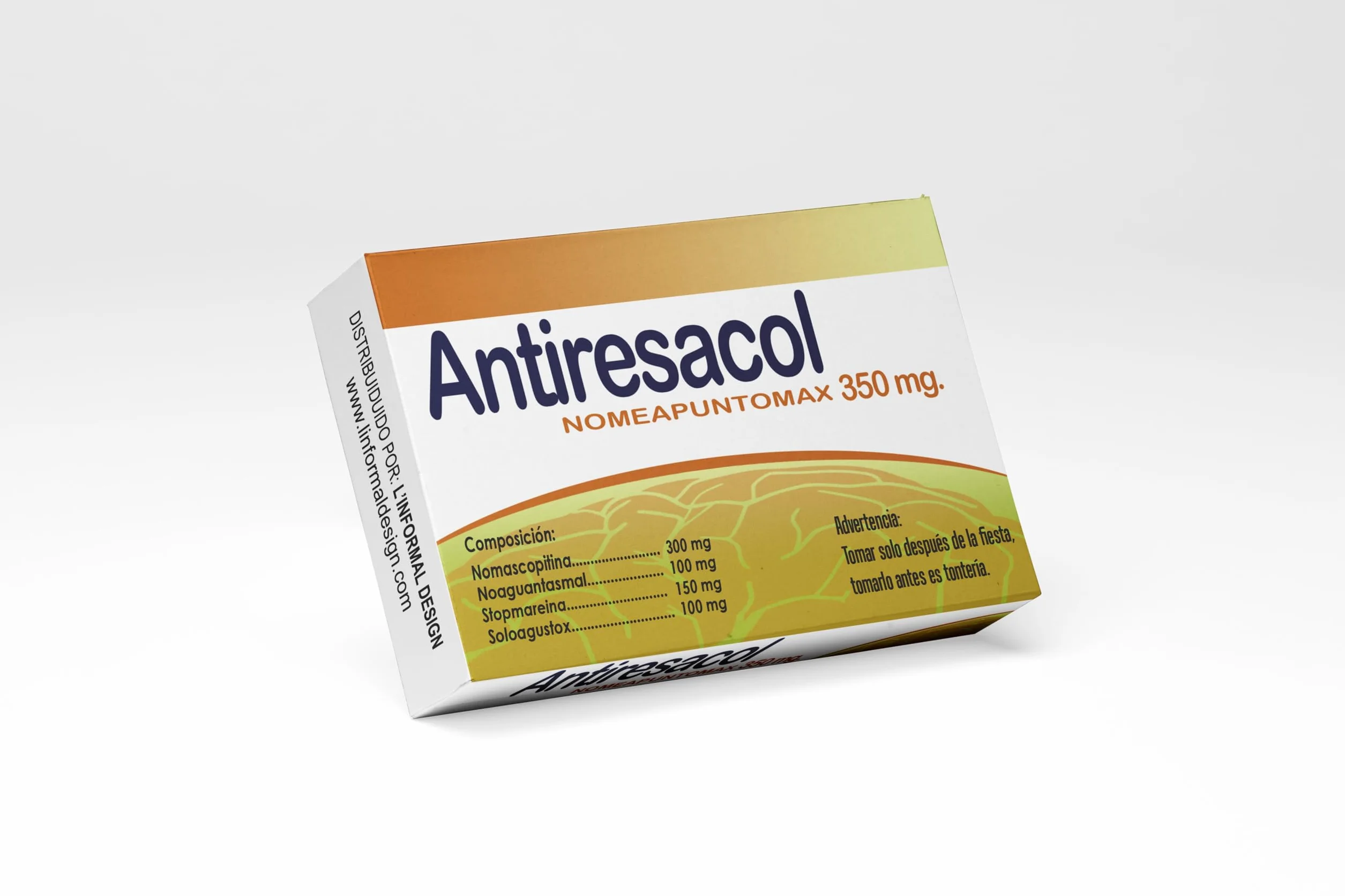 LINFORMAL PHARMACOÑA antiresacol Caja Broma Caramelos Amigo Invisible 34 g