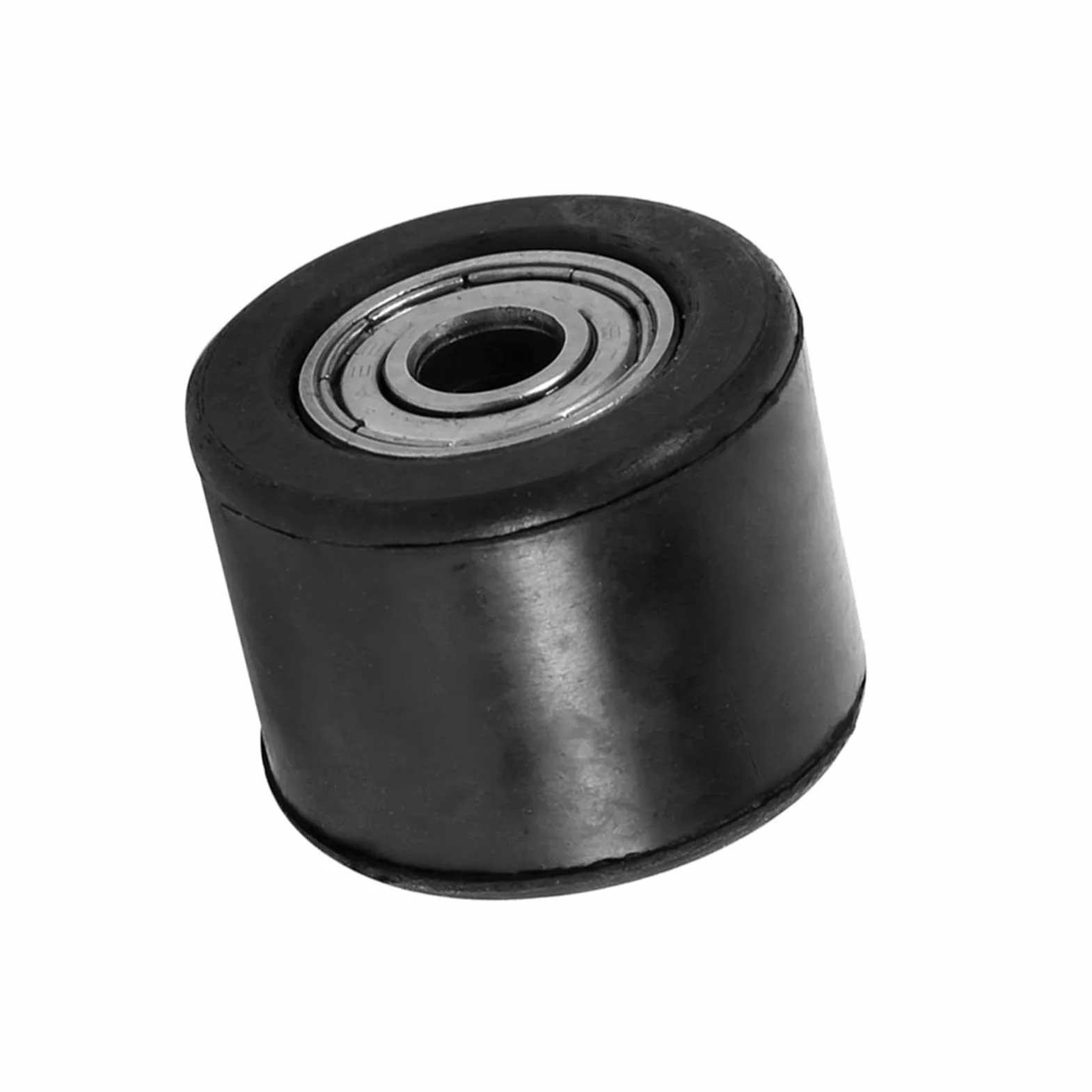 Guía del Tensor del Rodillo de Cadena,8mm Guía de Rueda de Polea Tensora de Rodillo de Cadena de Caucho Hierro,para Motocicleta Mini Bicicleta ATV