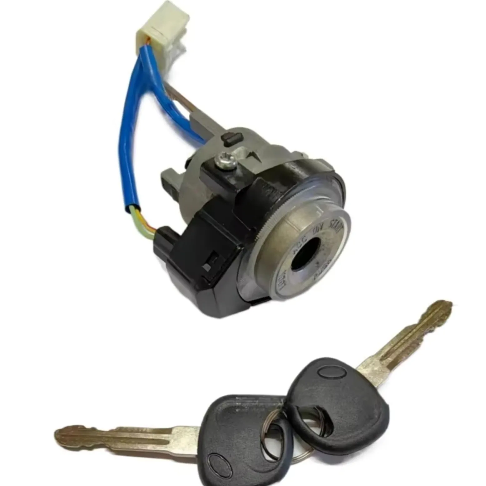 Cilindro contacto con llaves Conjunto De Interruptor De Cilindro De Cerradura De Encendido Con 2 Llaves Compatible Con Hyundai Para Elantra 2011 2012 2013 2014 2015 2016 81900-3XF00