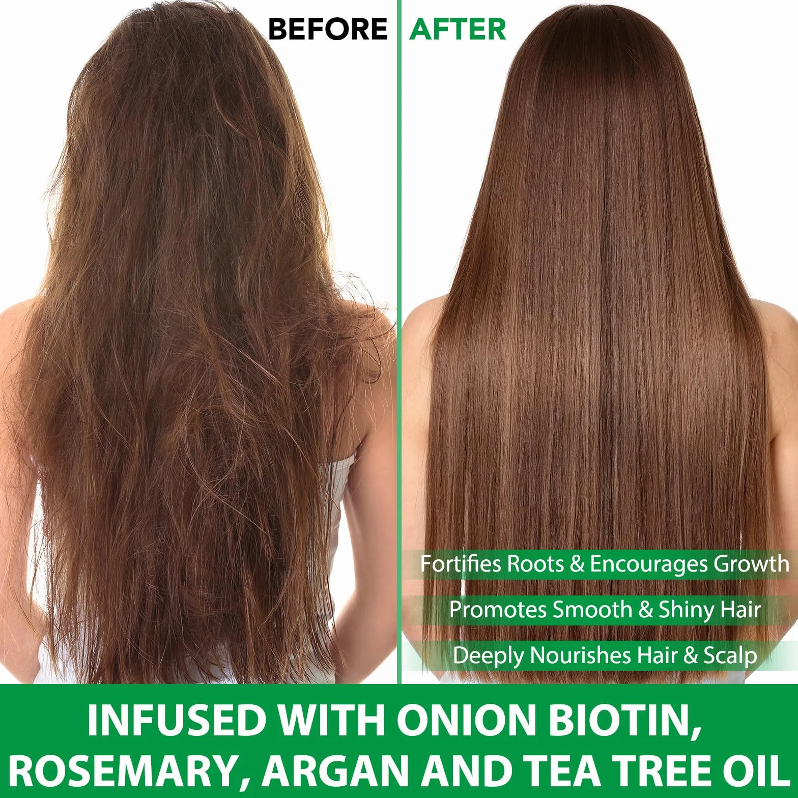 Batana Oil Shampoo und Conditioner Set, Clarificante Haarwachstumskur für dünendes Haar