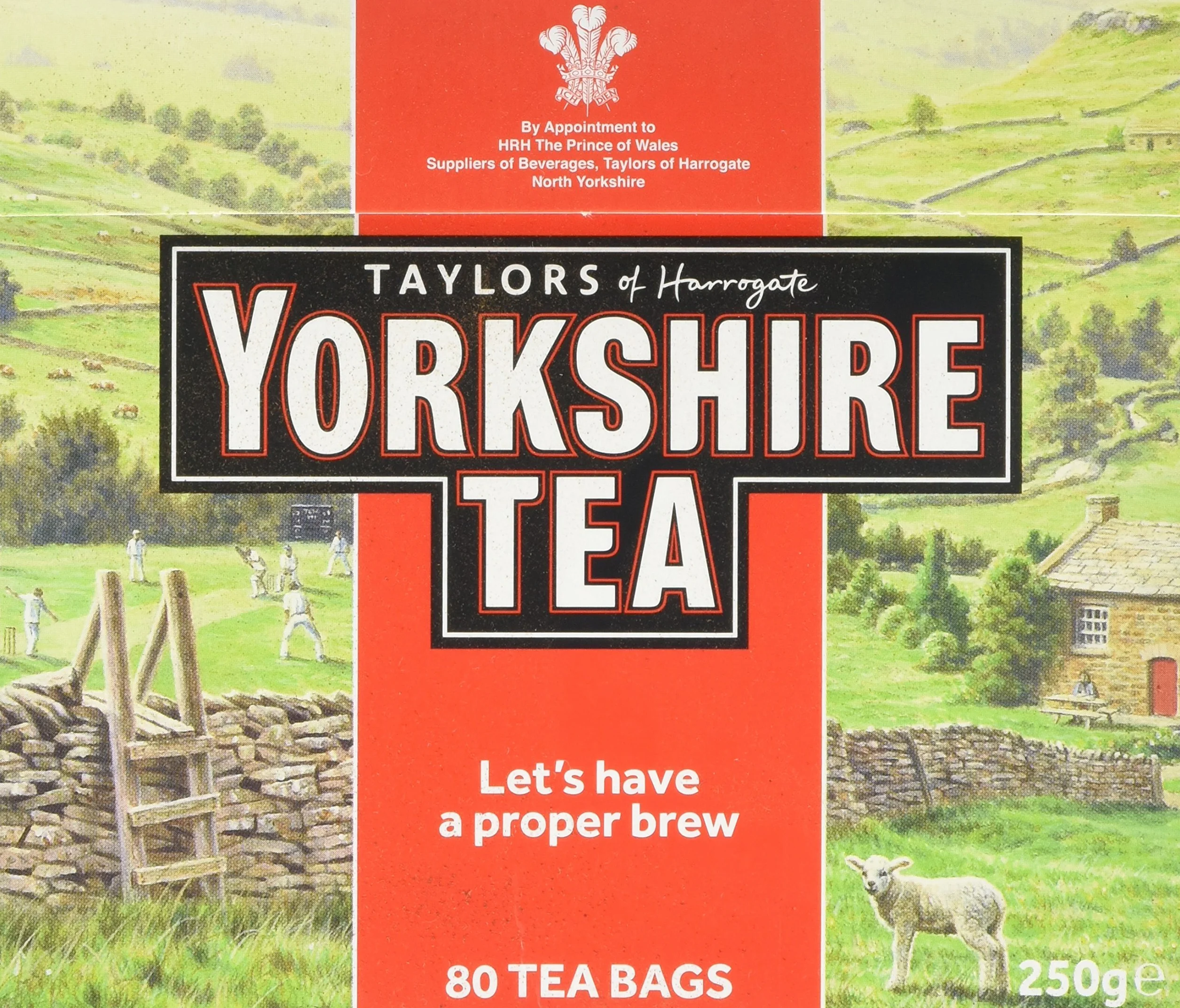 Taylors of Harrogate Yorkshire Black Tea 80 bags