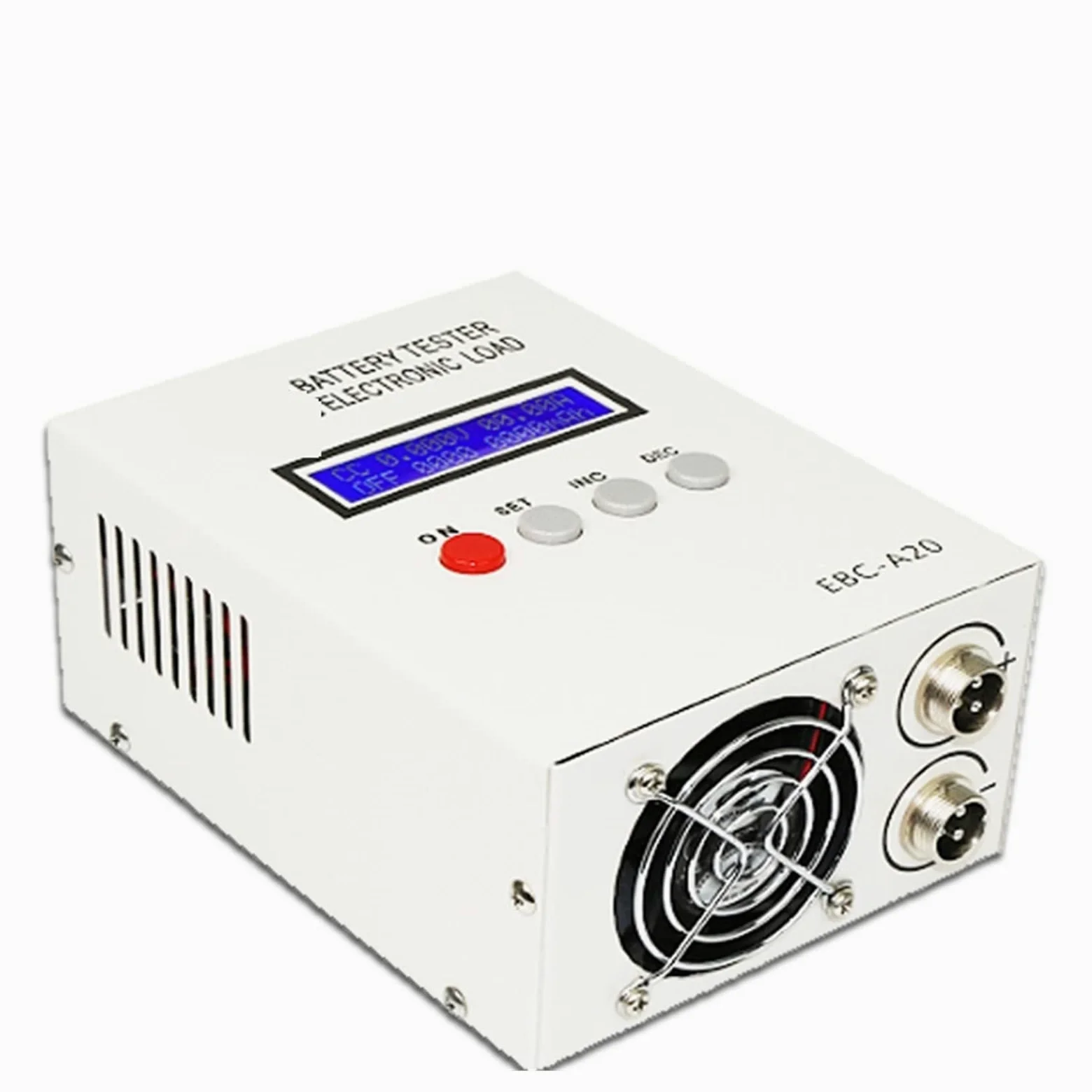 Comprobador de Baterias, EBC-A20 Probador de batería 30V 20A 85W Probador de capacidad de batería de plomo-ácido de litio 5A Carga 20A Descarga Software de PC