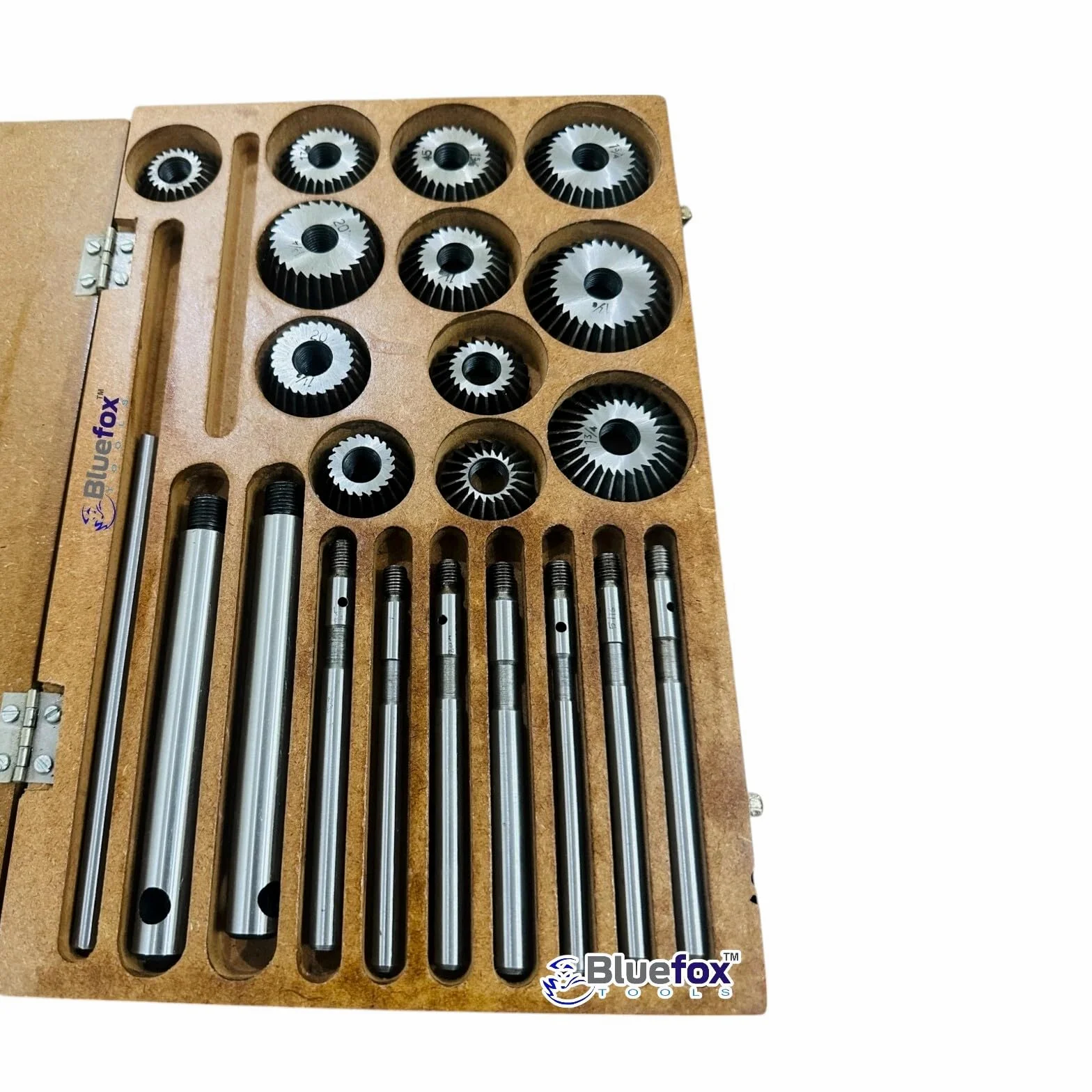 Juego de 12 piezas de asiento de válvula y cortador facial para coches antiguos y bicicletas antiguas en caja