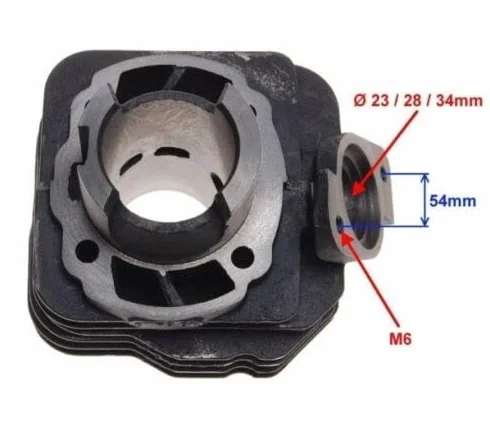 Kit de cilindro de 50 cm³ ATU Daelim para Honda, Kymco y SYM