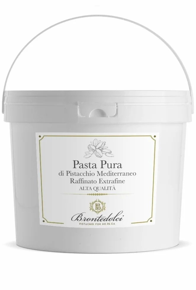 Pasta de Pistachos Verde del Etna 3Kg Brontedolci