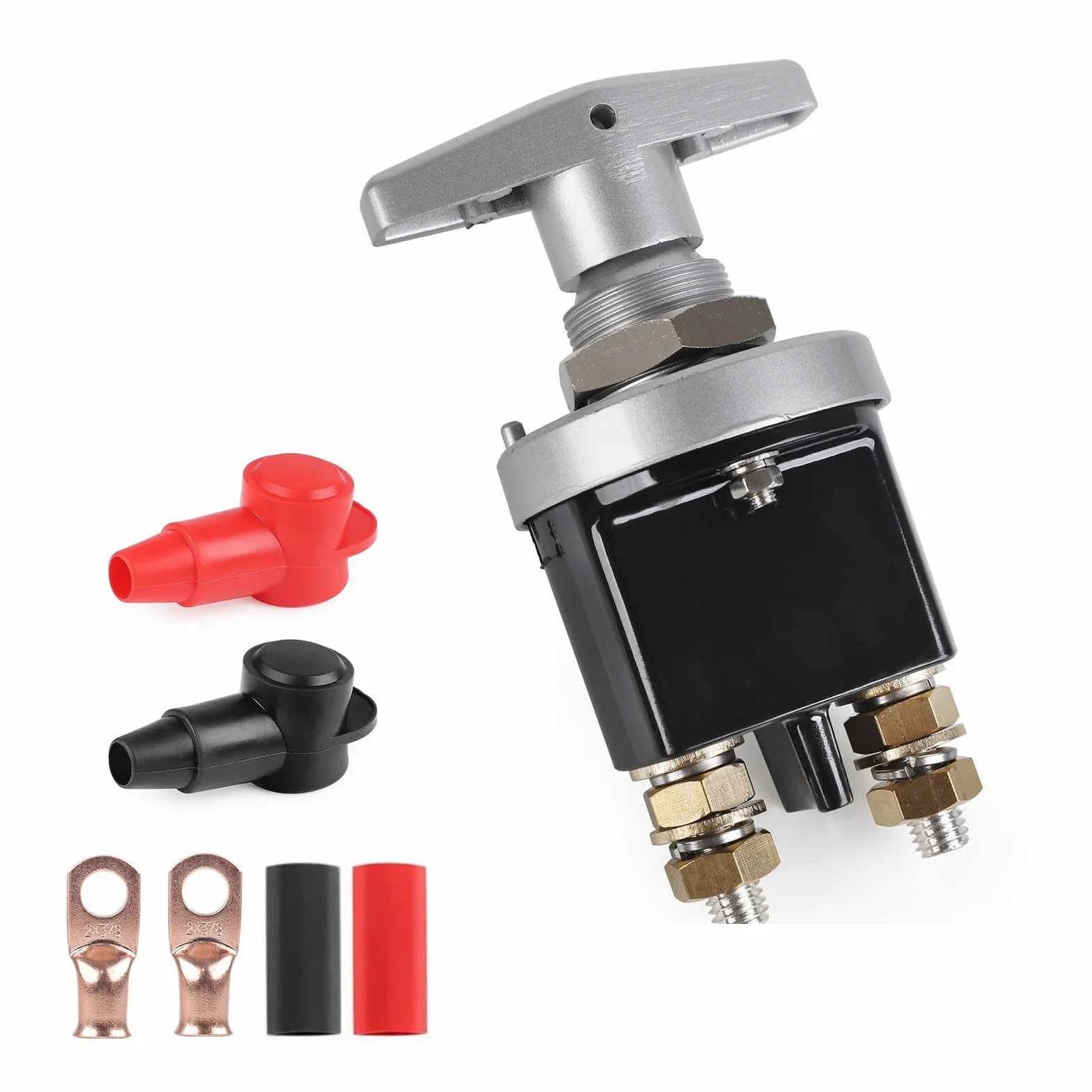 Desconector de aislador de batería 1500A 12-48V Kit de interruptor de masa de muerte de batería de alta resistencia Stud M10