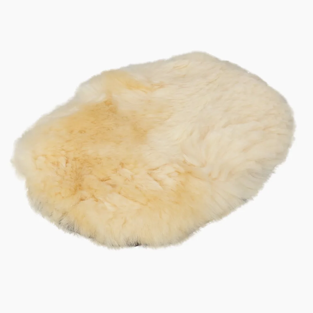 Maxshine Guante de lana de piel de oveja premium, guantes de lana de corderos reales para lavado de coche, almohadilla de lavado de piel de cordero ultra suave