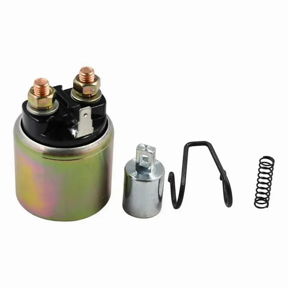 Solenoide Arranque Motor Relé De Arranque Solenoide, Conector 12 V Para Motor Para KM186F KDE6500 KDE6700, Generador Diésel