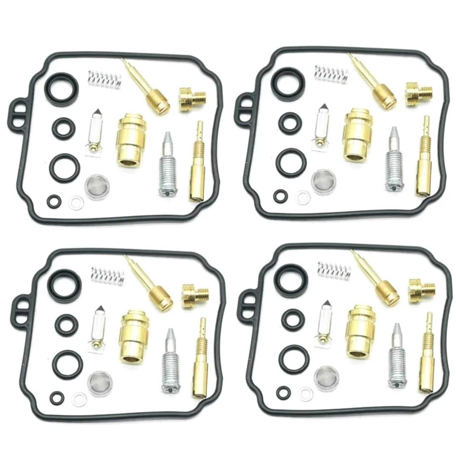 Kit De Reparación Carburador para Yamaha XVZ1300A XVZ13A XVZ 1300 13A Royal Star Tour Classic Juego De Reparación De Carburador Junta Juegos de Kits de reconstrucción de carburador(Conjunto 1)