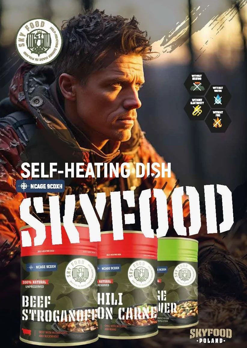 Skyfood Beef Strogonow Self-Heating Dish