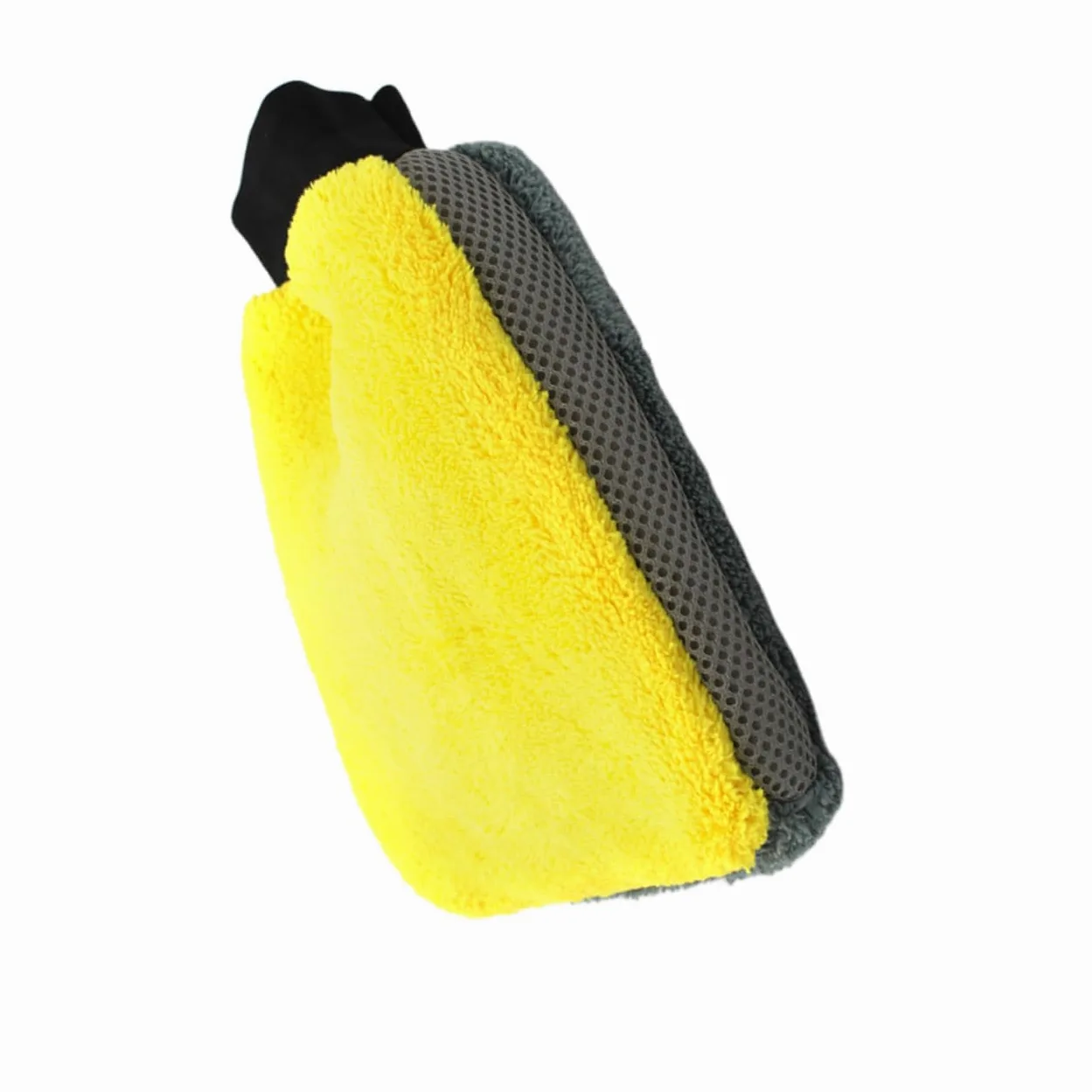 GLEAVI 2piezas Guantes De Lavado De Autos Impermeables De Microfibra Doble Cara Diseño Práctico para Limpieza De Vehículos y Superficies Delicadas Guantes De Lavado para Hogar y
