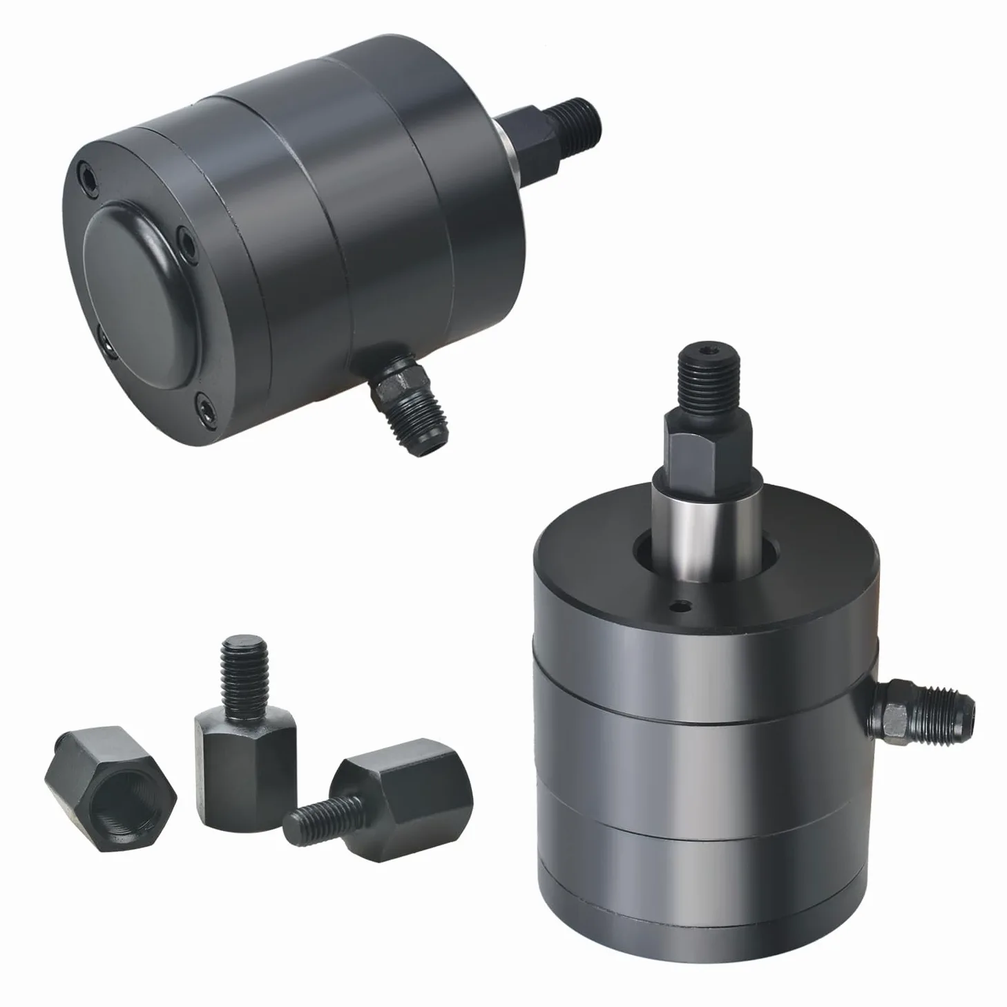 21 Piezas Juego de Extractor neumático de inyectores para Motores diésel, Kit de extracción de inyectores con 19 adaptadores