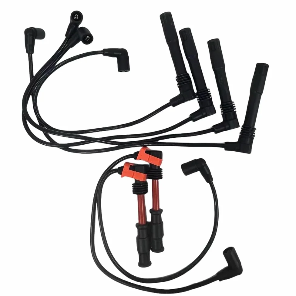 cable encendido coche Para SKODA para SUPERB B5 3U 2.8L 2001-2008 | Kit de cables de encendido Juego de cables de bujía 078-905-113 078905113