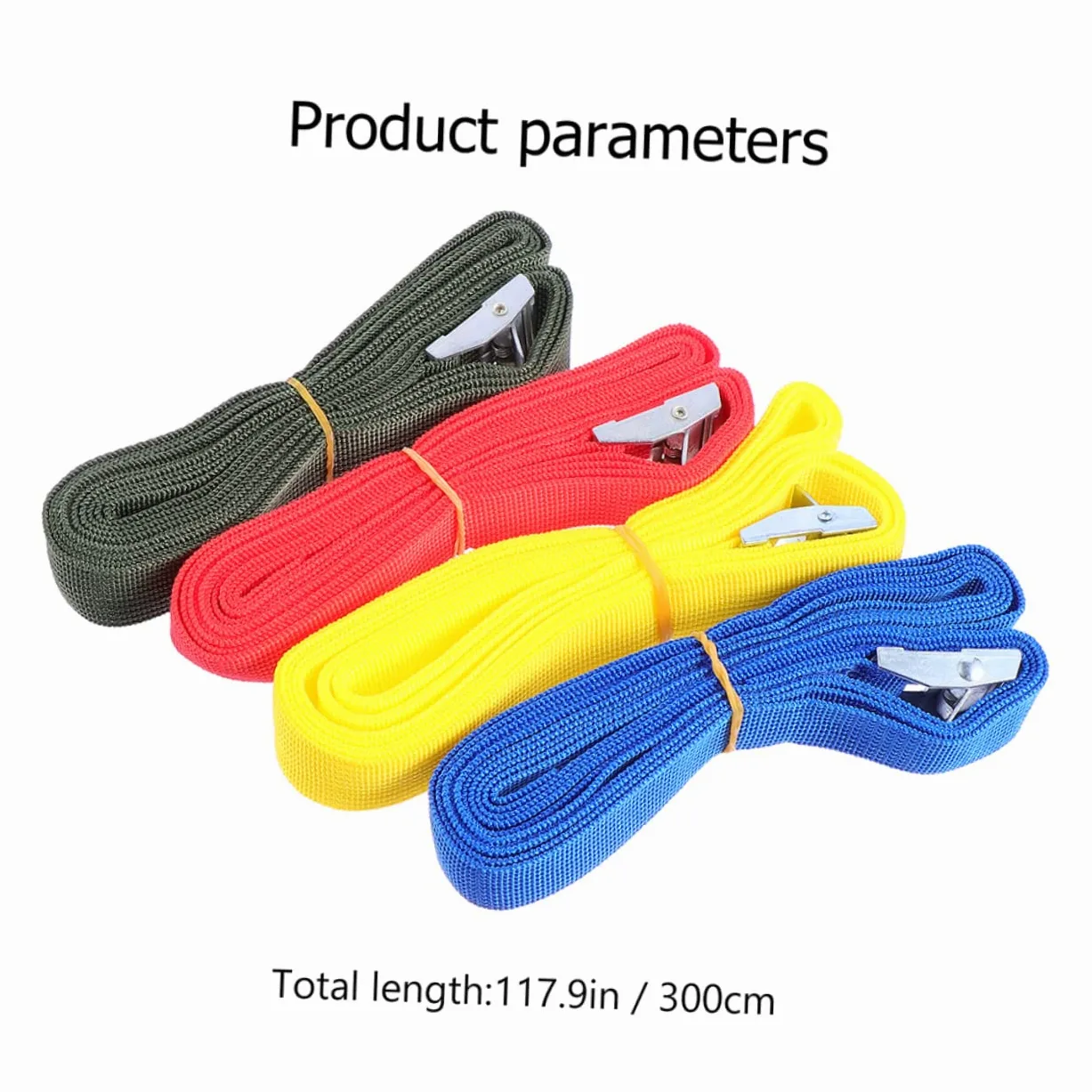 5 Piezas de Correas de trinquete para Equipaje de Coche Correas de trinquete para Equipaje de vehículo