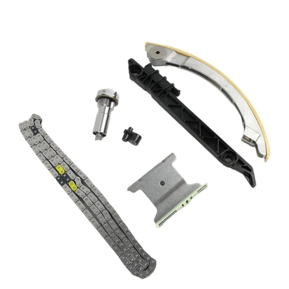 Kit de cadena de distribución del motor con juego de cadena de distribución y tapón de aceite compatible con TKC8002