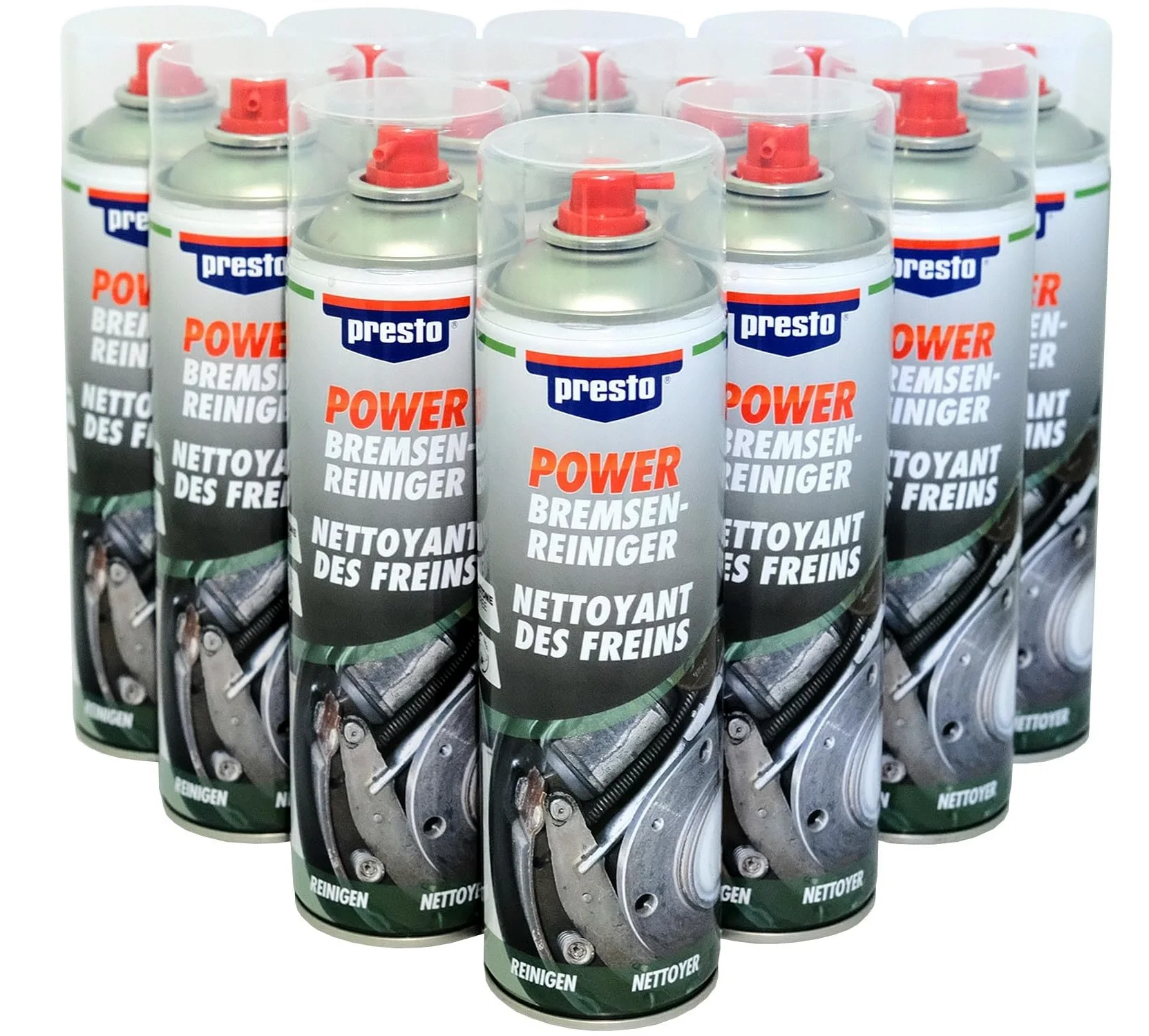 Limpiador de frenos en spray Presto Power 315541, 24 unidades, 500 ml